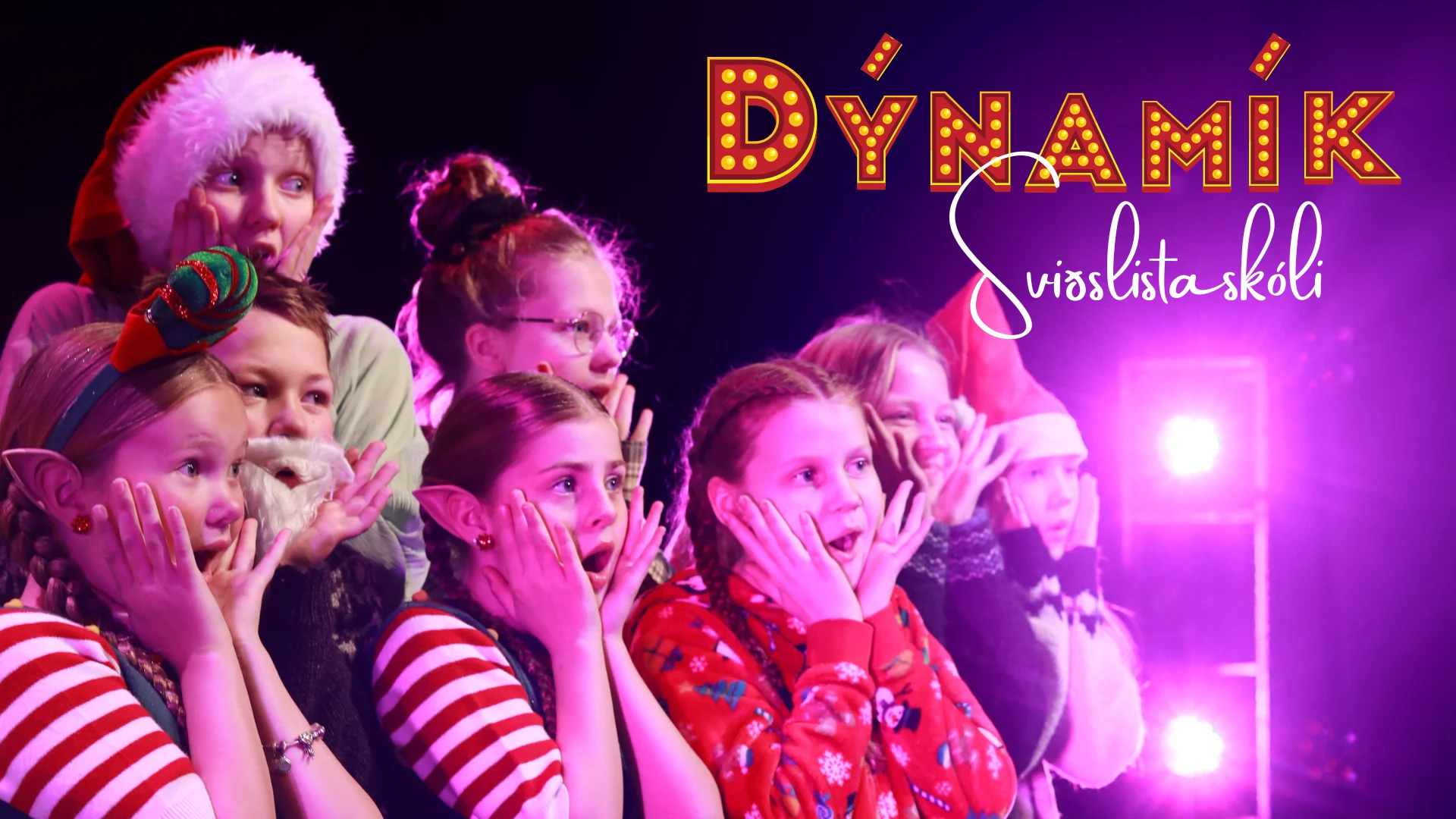 Dýnamík Sviðslistaskóli – Jólasýningar 2025
