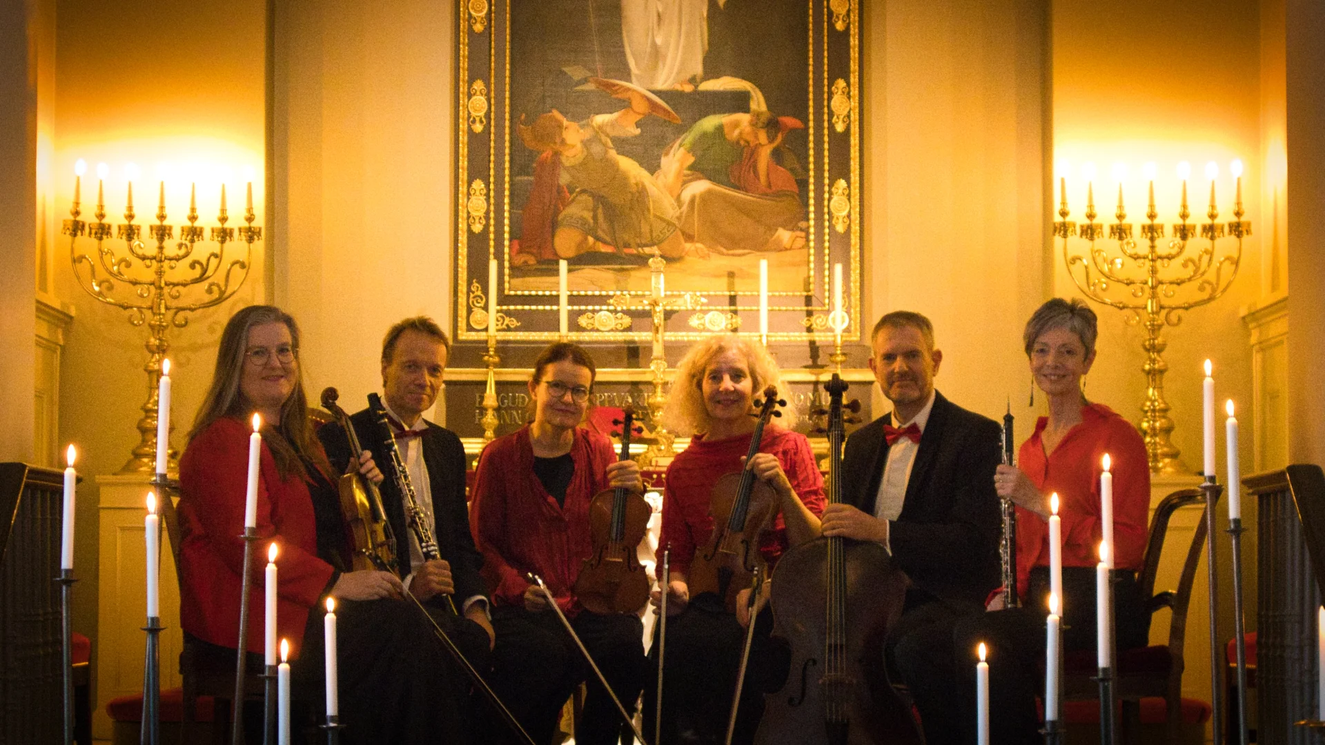 Mozart við kertaljós í fjórum kirkjum