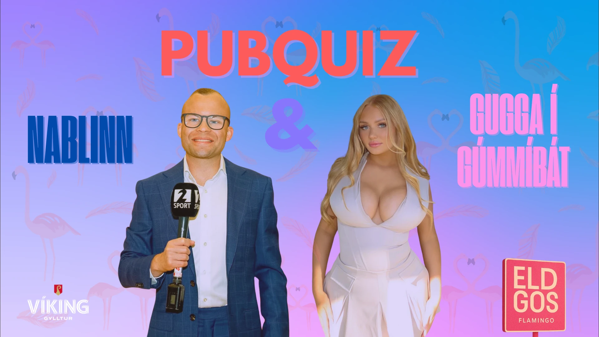 PUBQUIZ með Nablanum & Guggu í Gúmmíbát