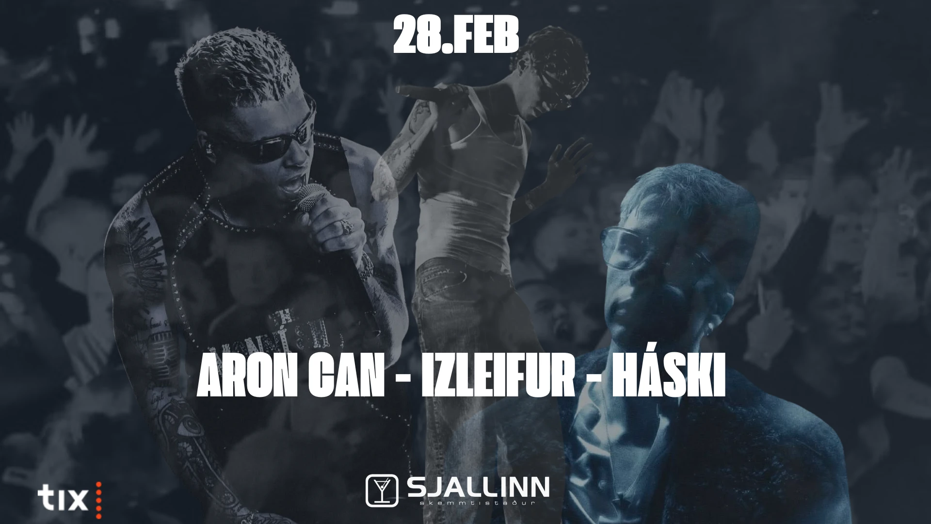 ARON CAN – IZLEIFUR – HÁSKI Í SJALLANUM!