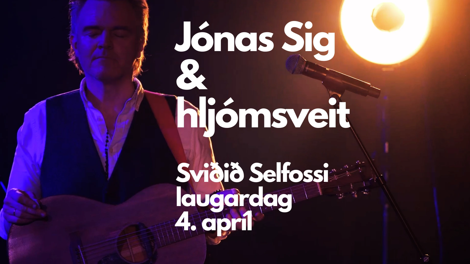 Jónas Sig & hljómsveit á Selfossi