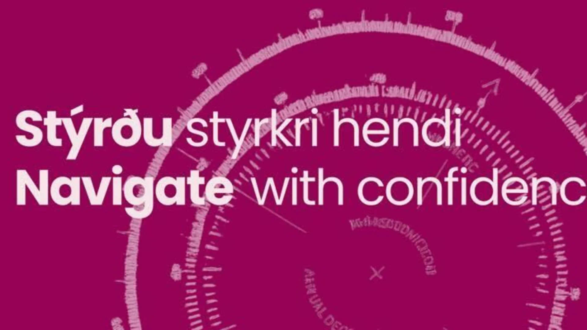 Vertonet Hvatningardagur 2026: Stýrðu styrkri hendi