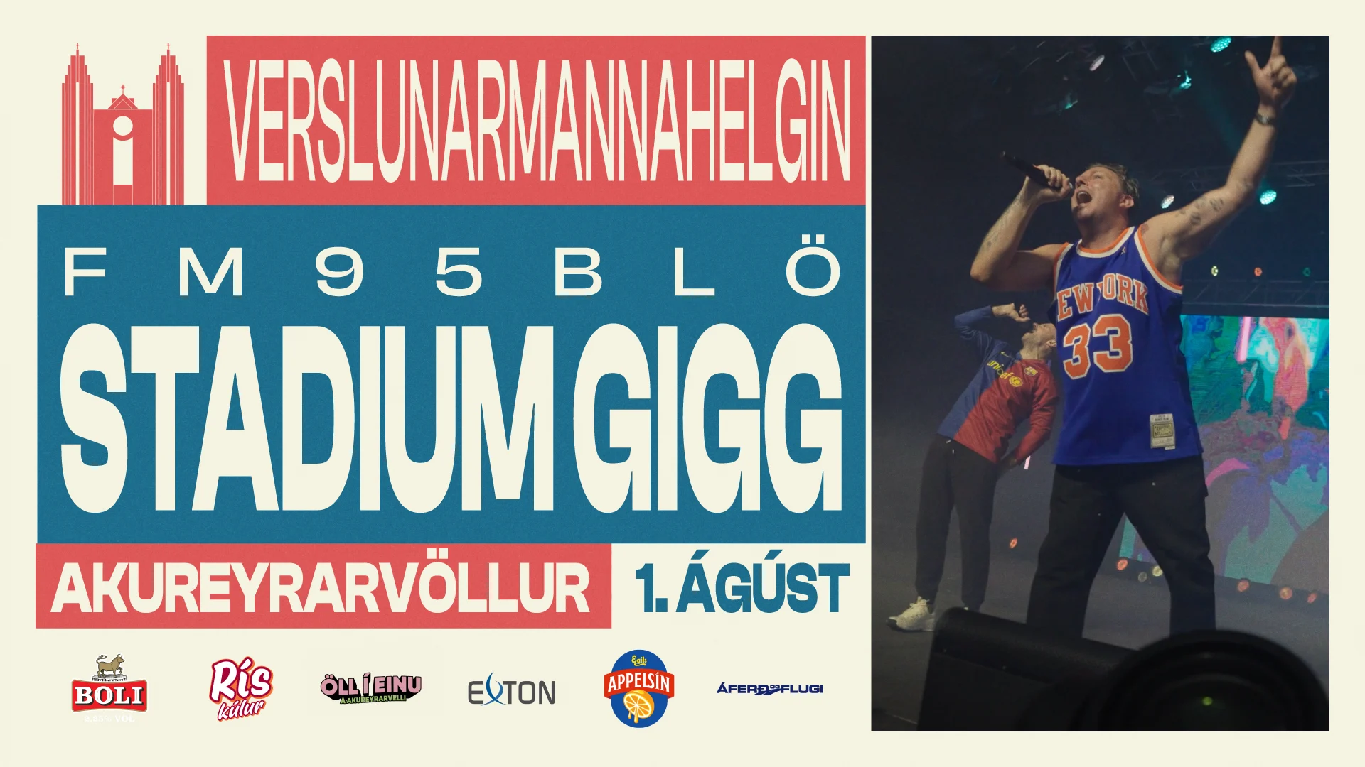 Fm95BLÖ Stadium um versló