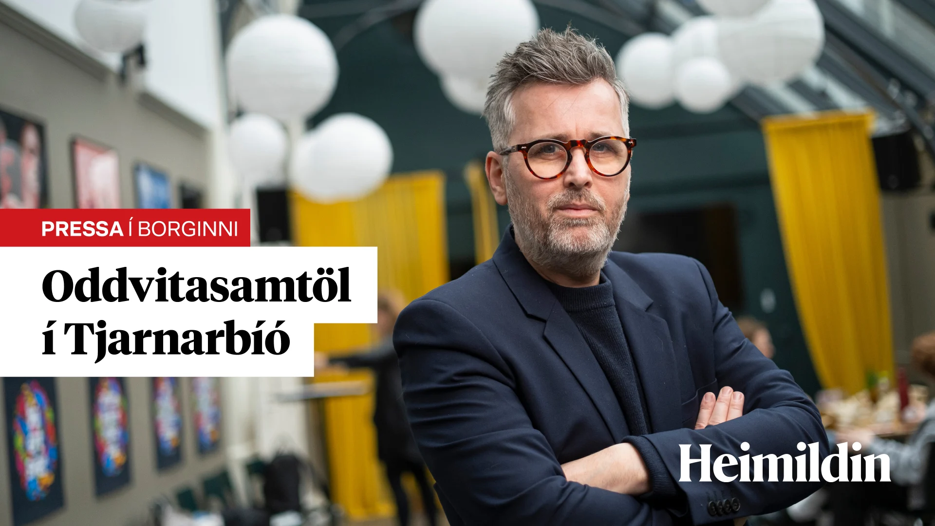 Pressa í borginni: Oddvitasamtöl í Tjarnarbíó