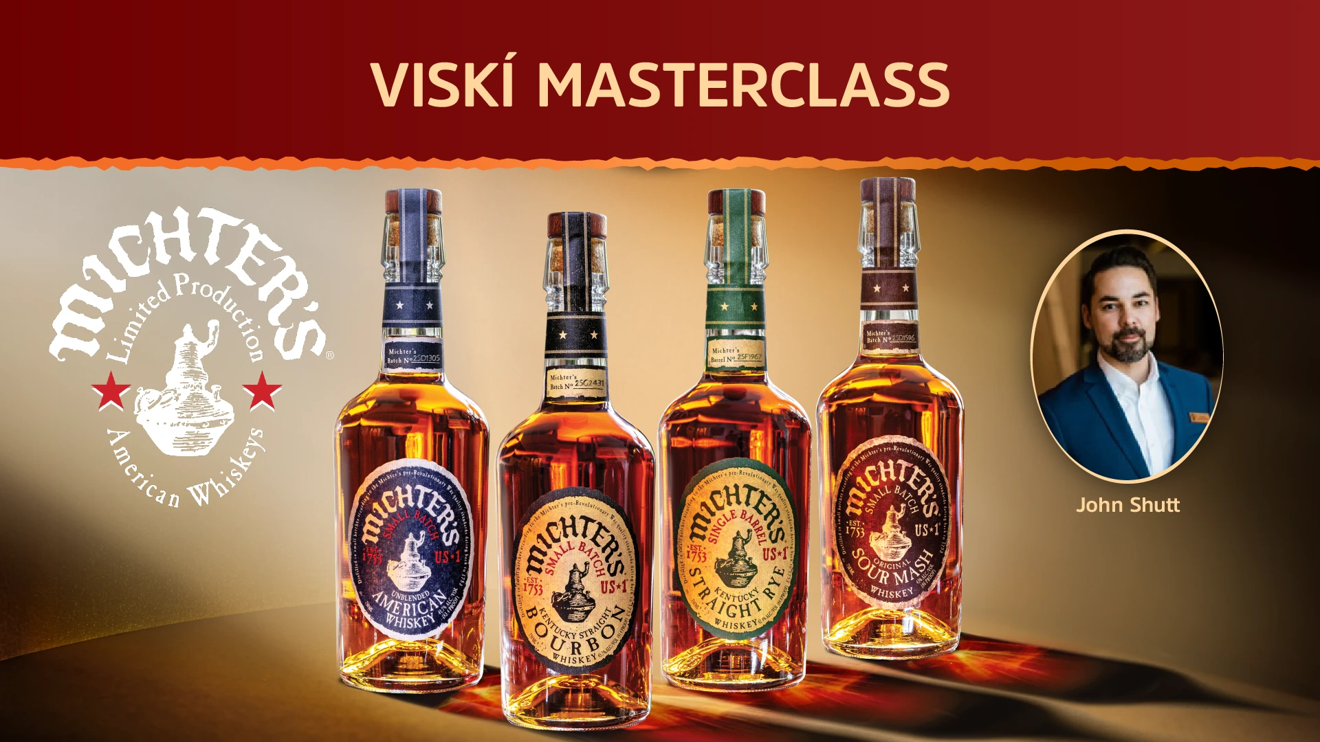 Michter´s Masterclass með John Shutt !