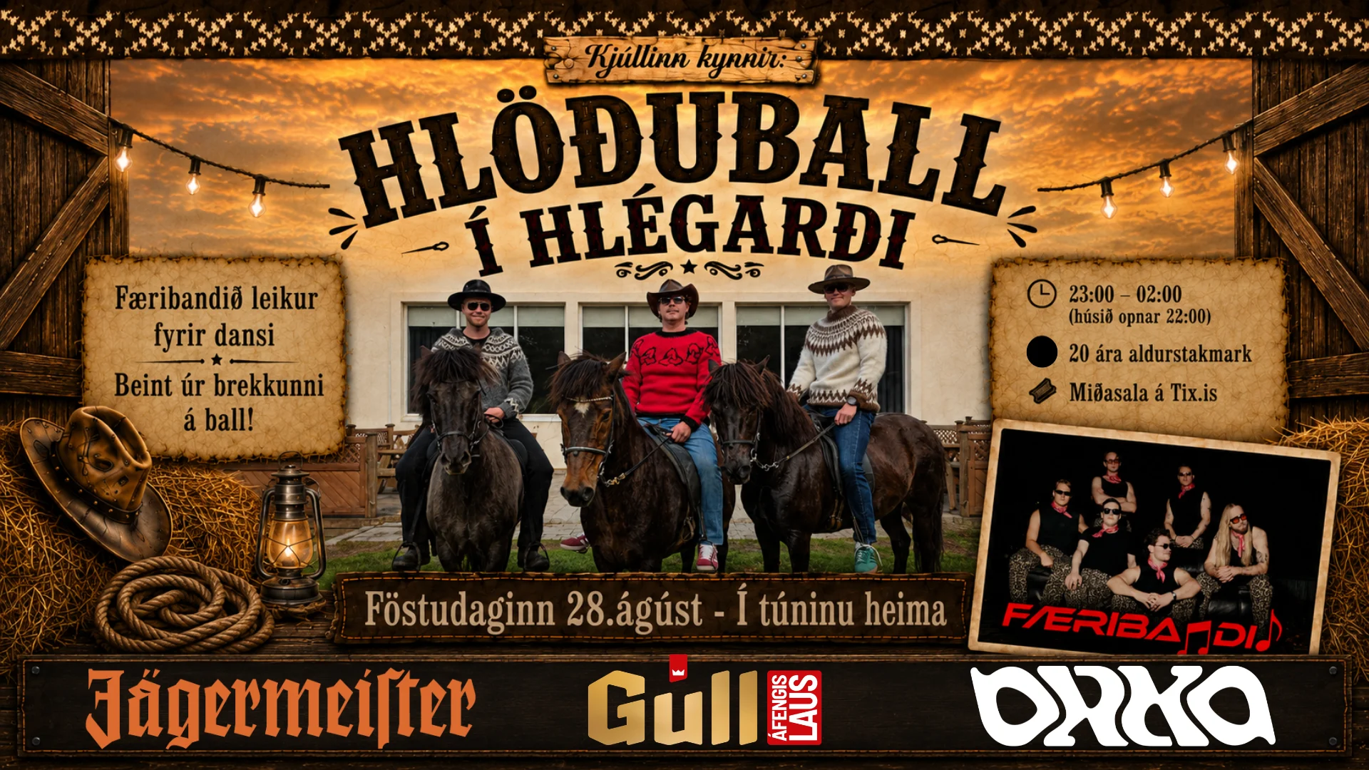 Hlöðuball í Hlégarði