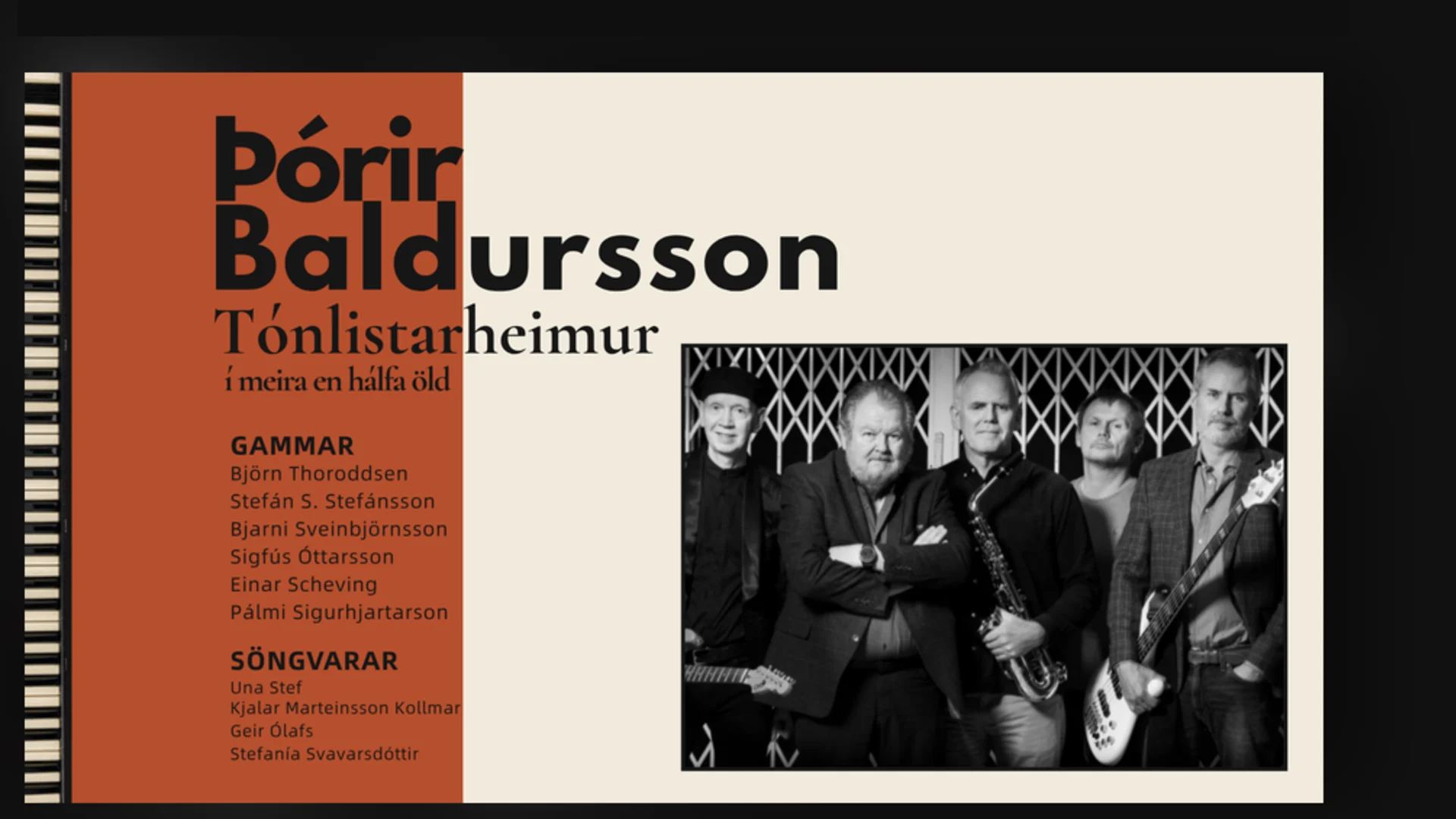 Þórir Baldursson - Tónlistarheimur í meir en hálfa öld - Gammar & gestir