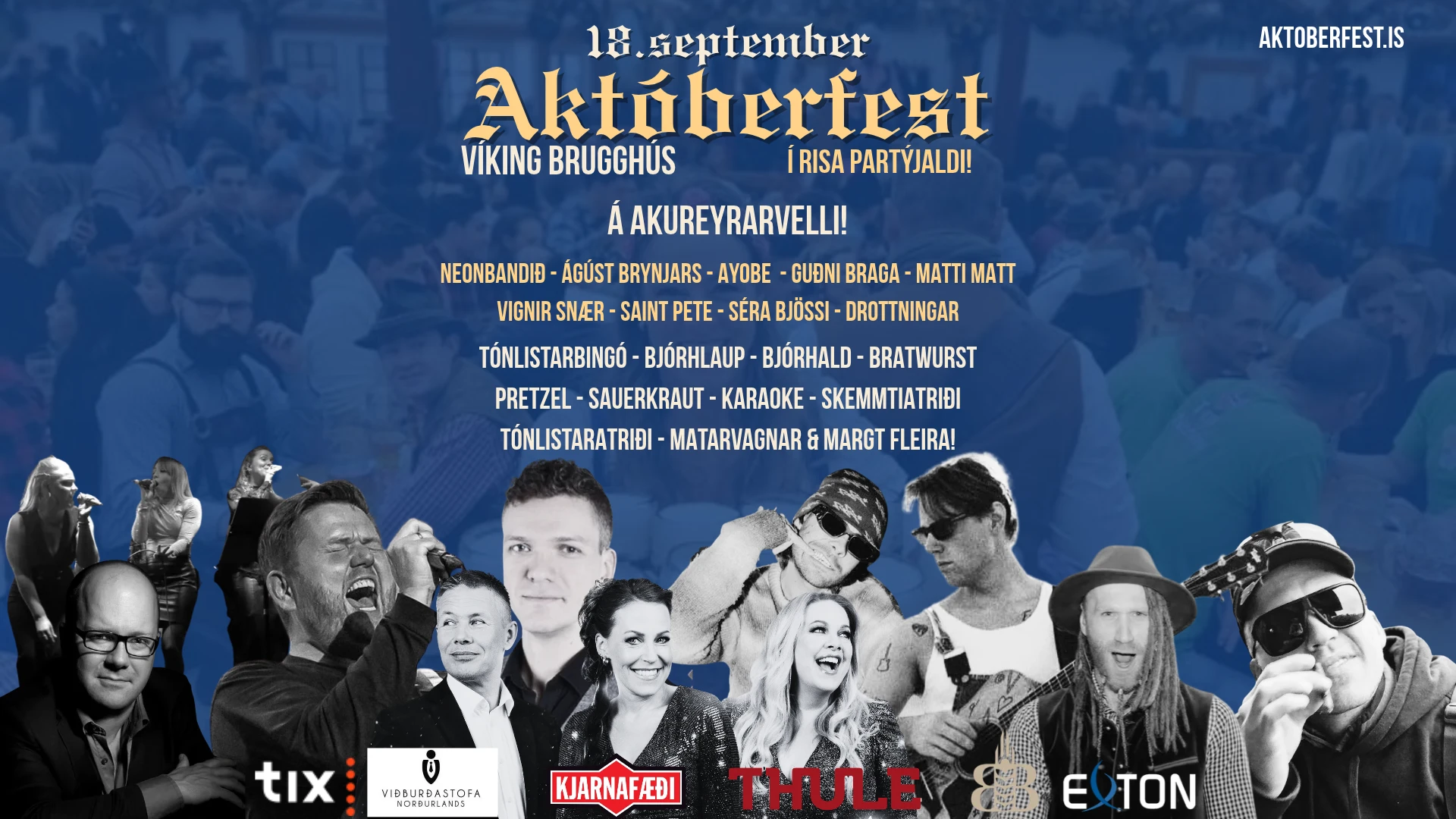 AKTÓBERFEST – OKTÓBERFEST AKUREYRAR