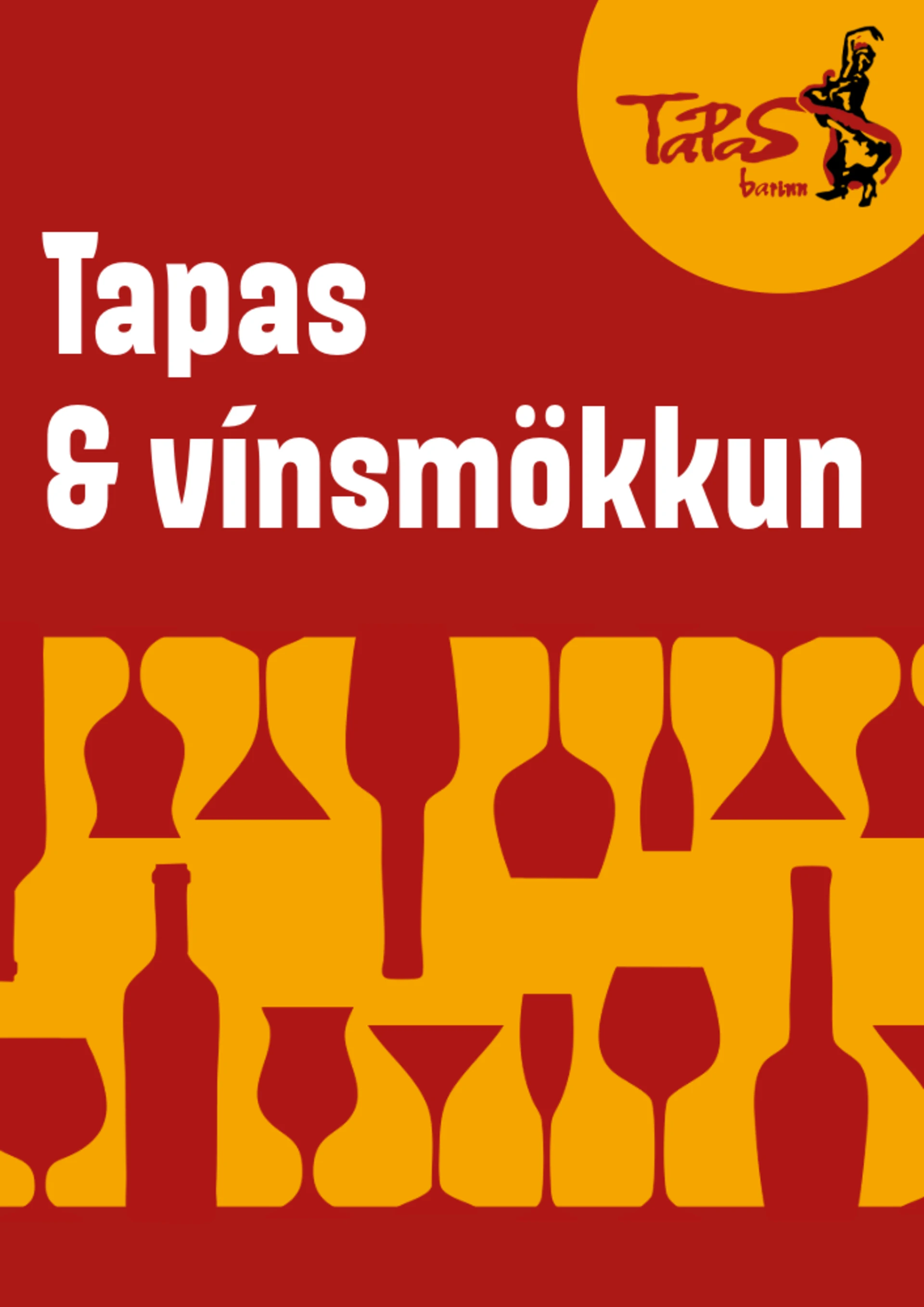 Tapas- og vínsmökkunarnámskeið