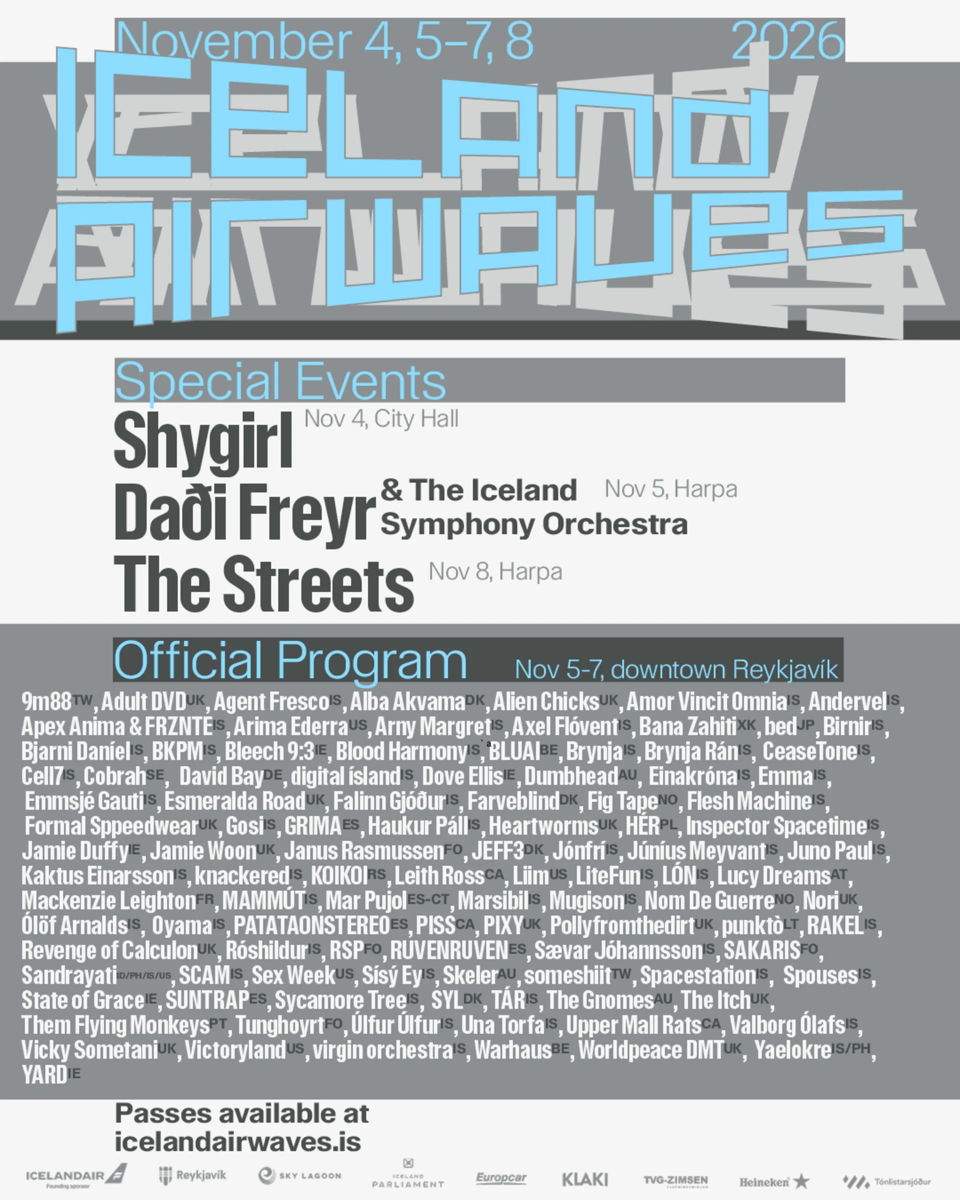 Iceland Airwaves 2026