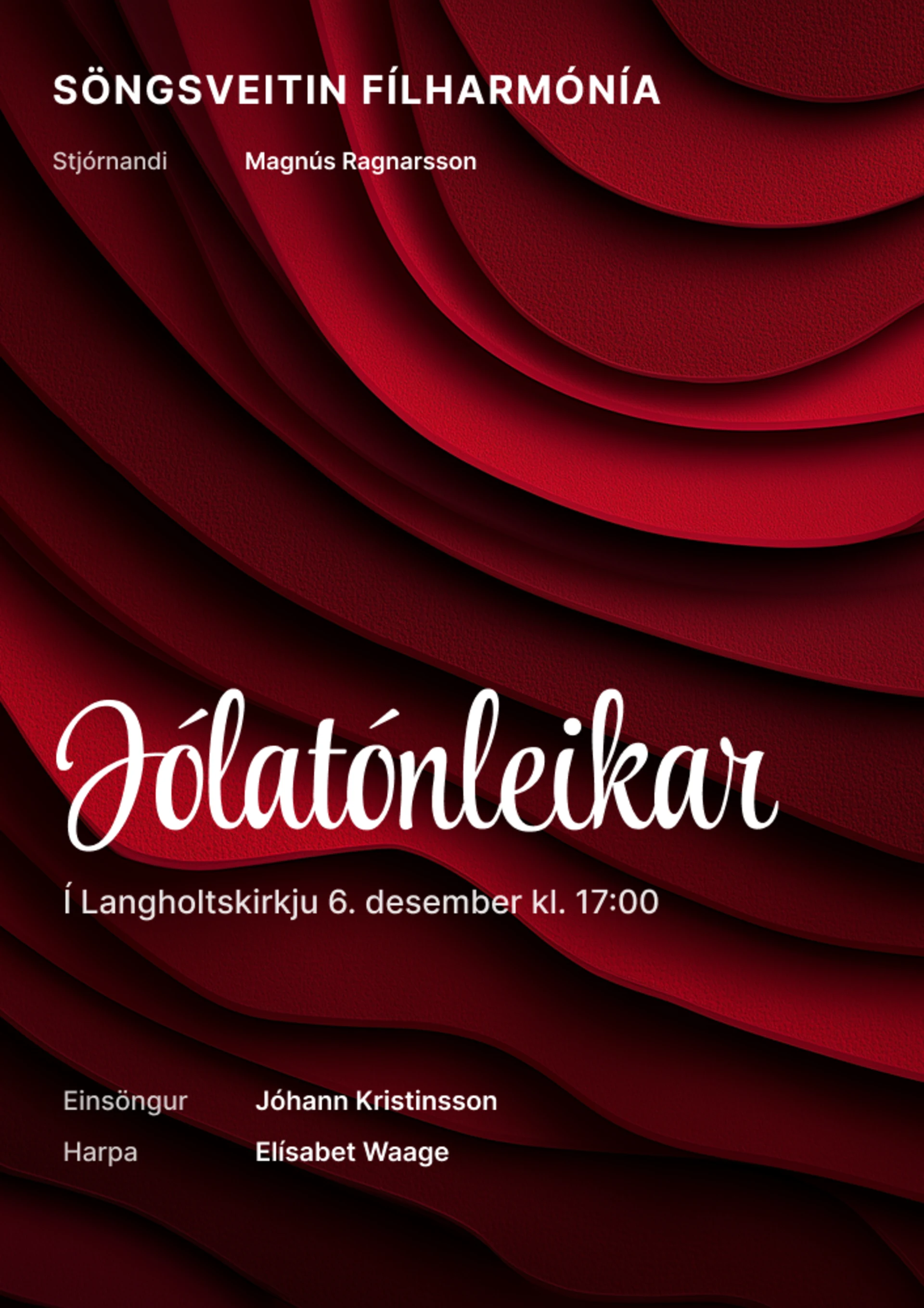 Aðventutónleikar - Söngsveitin Fílharmónía