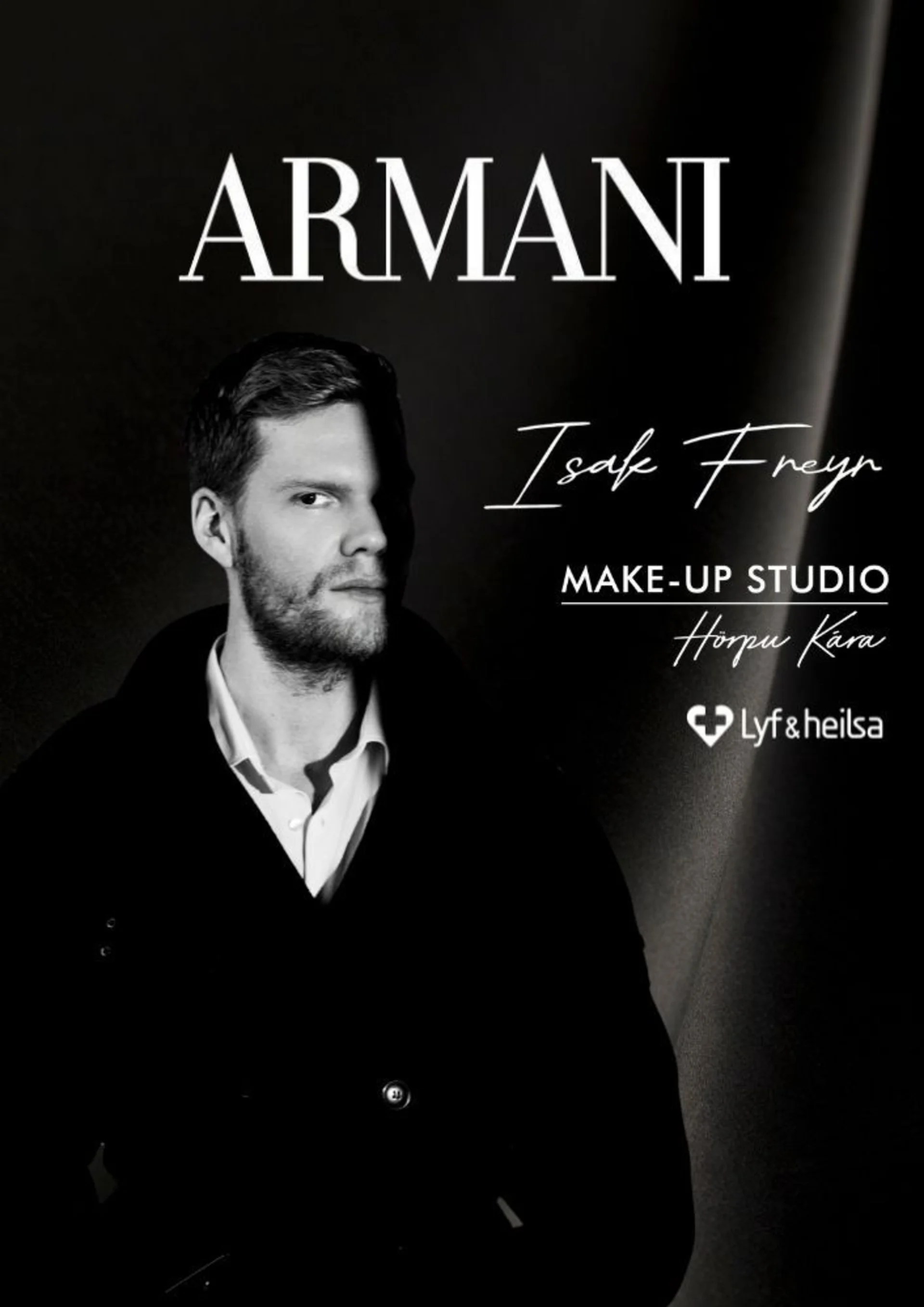 Armani beauty x Ísak Freyr