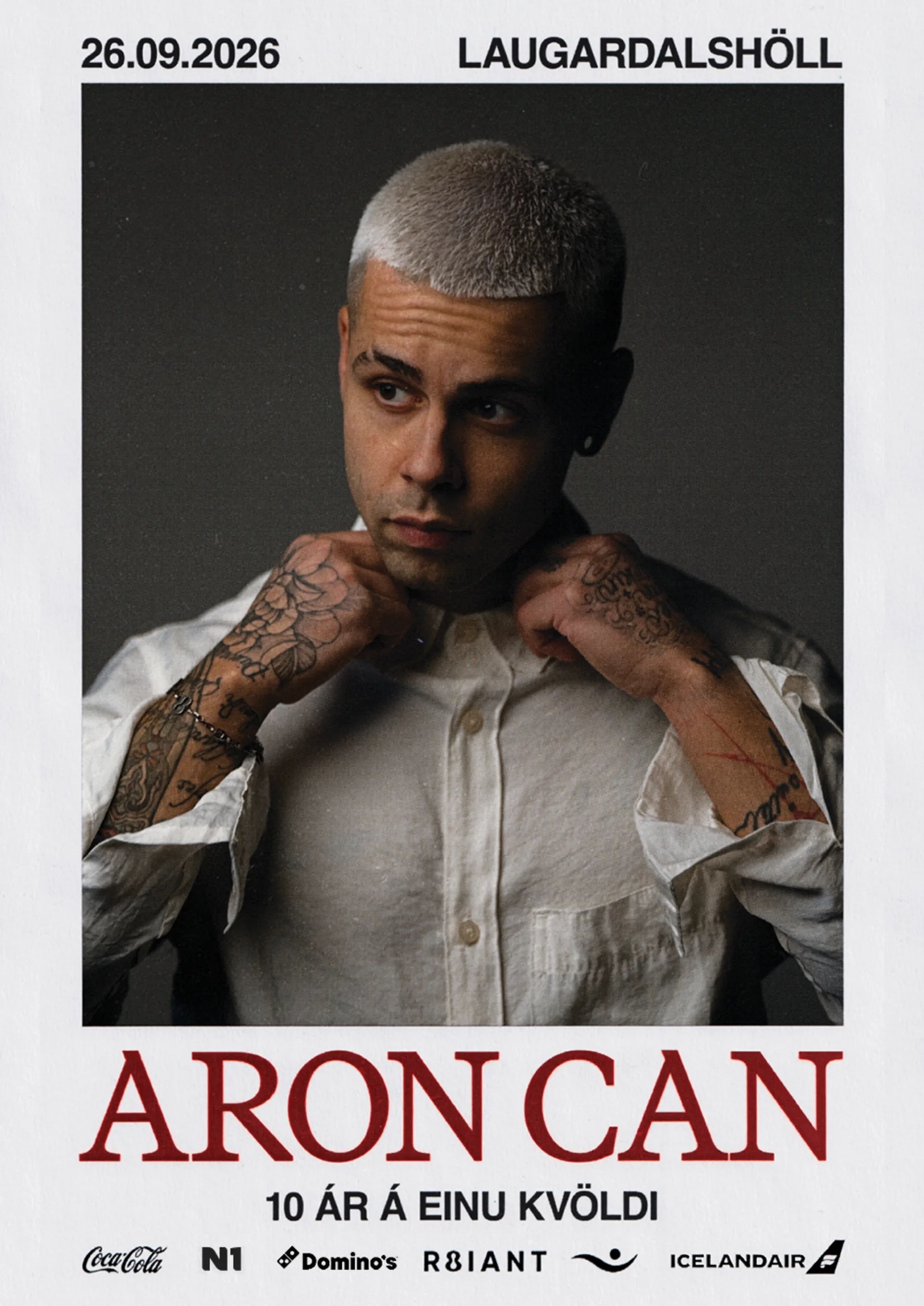 Aron Can - 10 ár á einu kvöldi