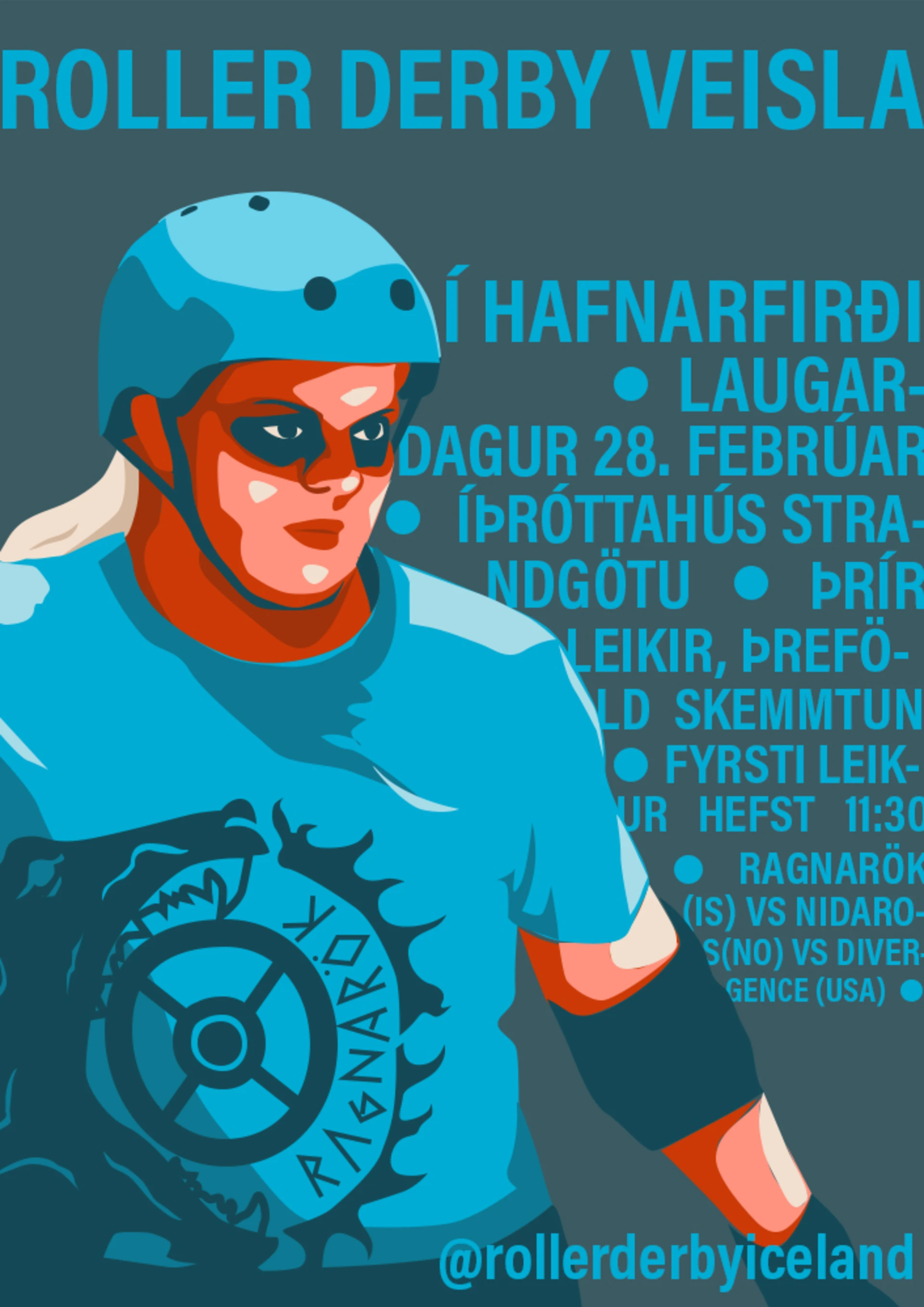 Roller Derby - Ragnarök vs. Divergence vs. Nidaros