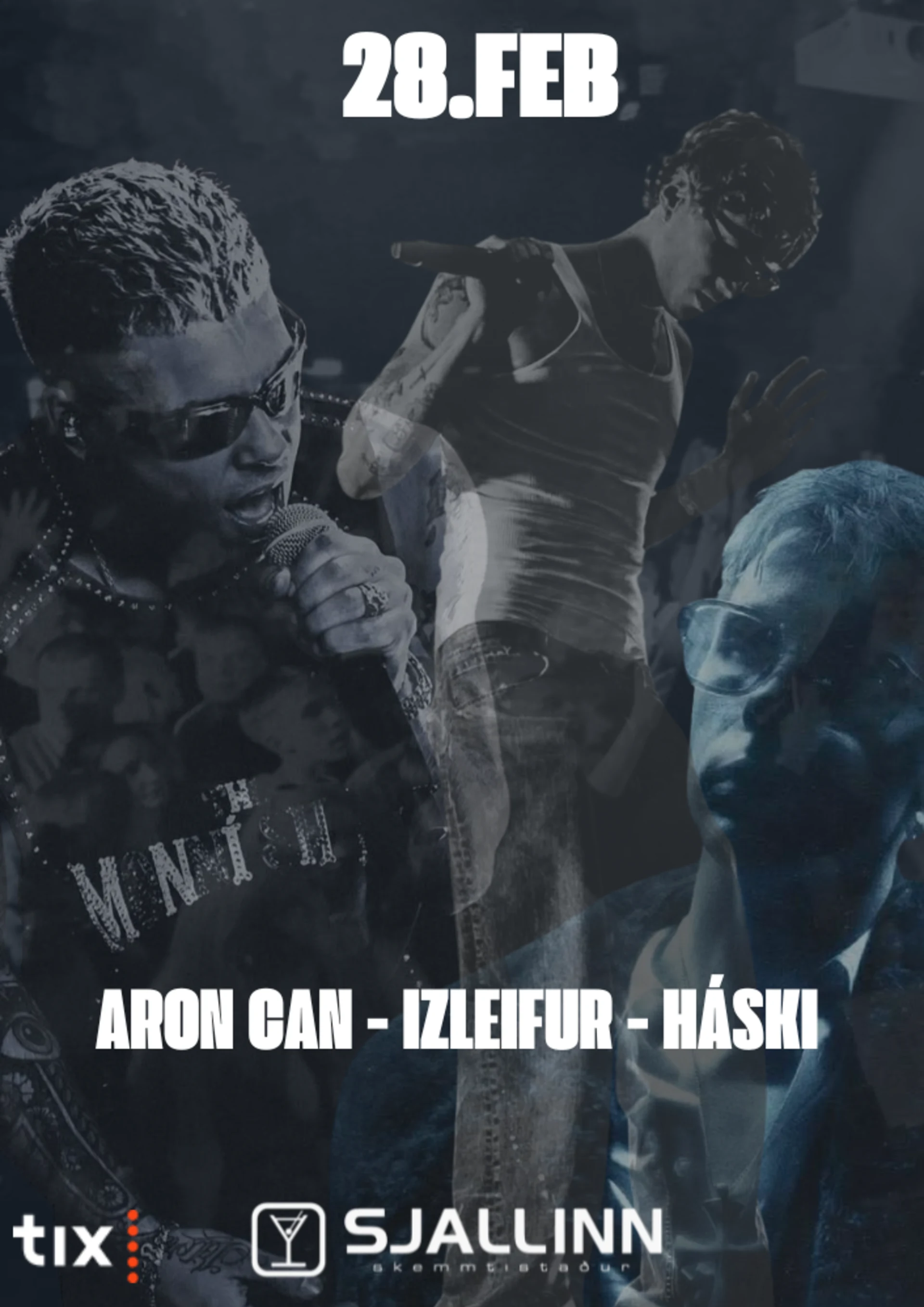 ARON CAN – IZLEIFUR – HÁSKI Í SJALLANUM!