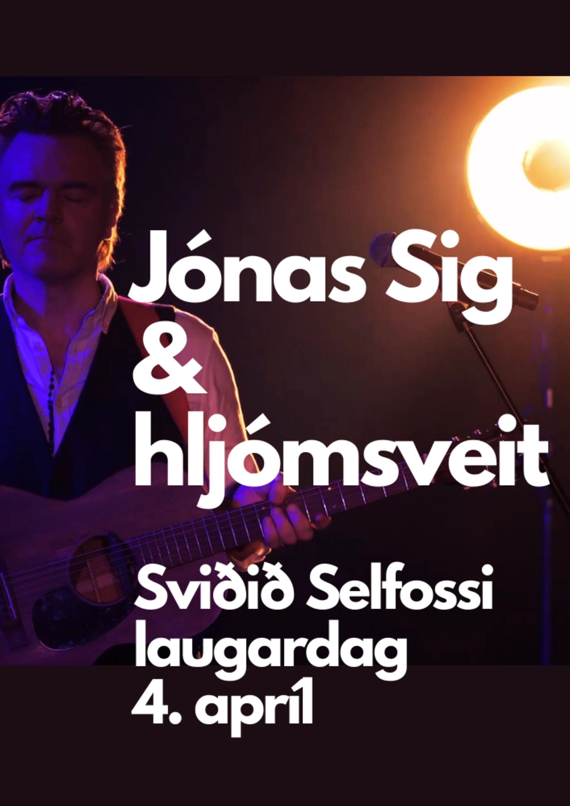 Jónas Sig & hljómsveit á Selfossi