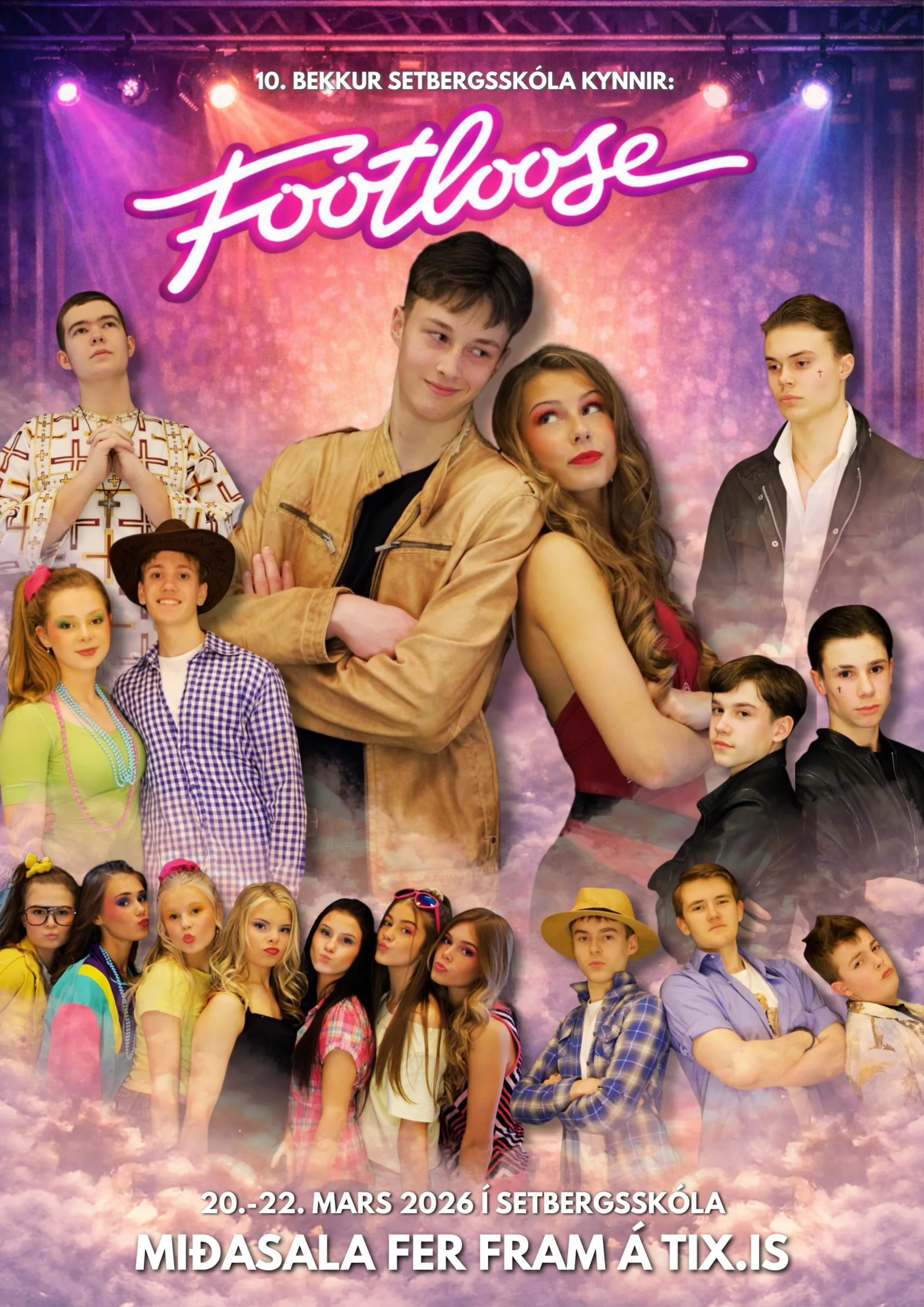 Footloose - söngleikur 10. bekkjar í Setbergsskóla