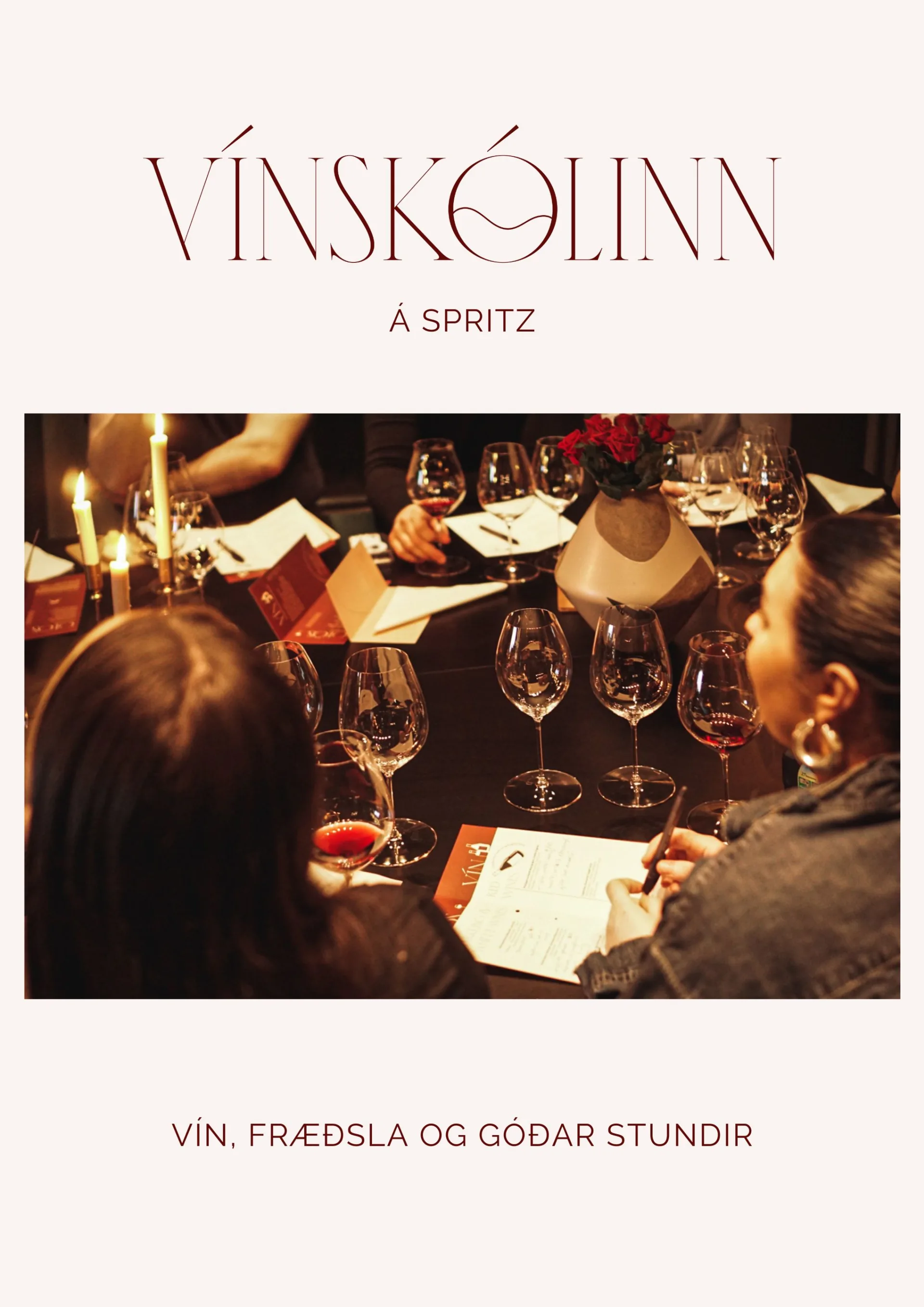 Rauðvínskvöld í Vínskólanum ásamt Lorena Baquedano