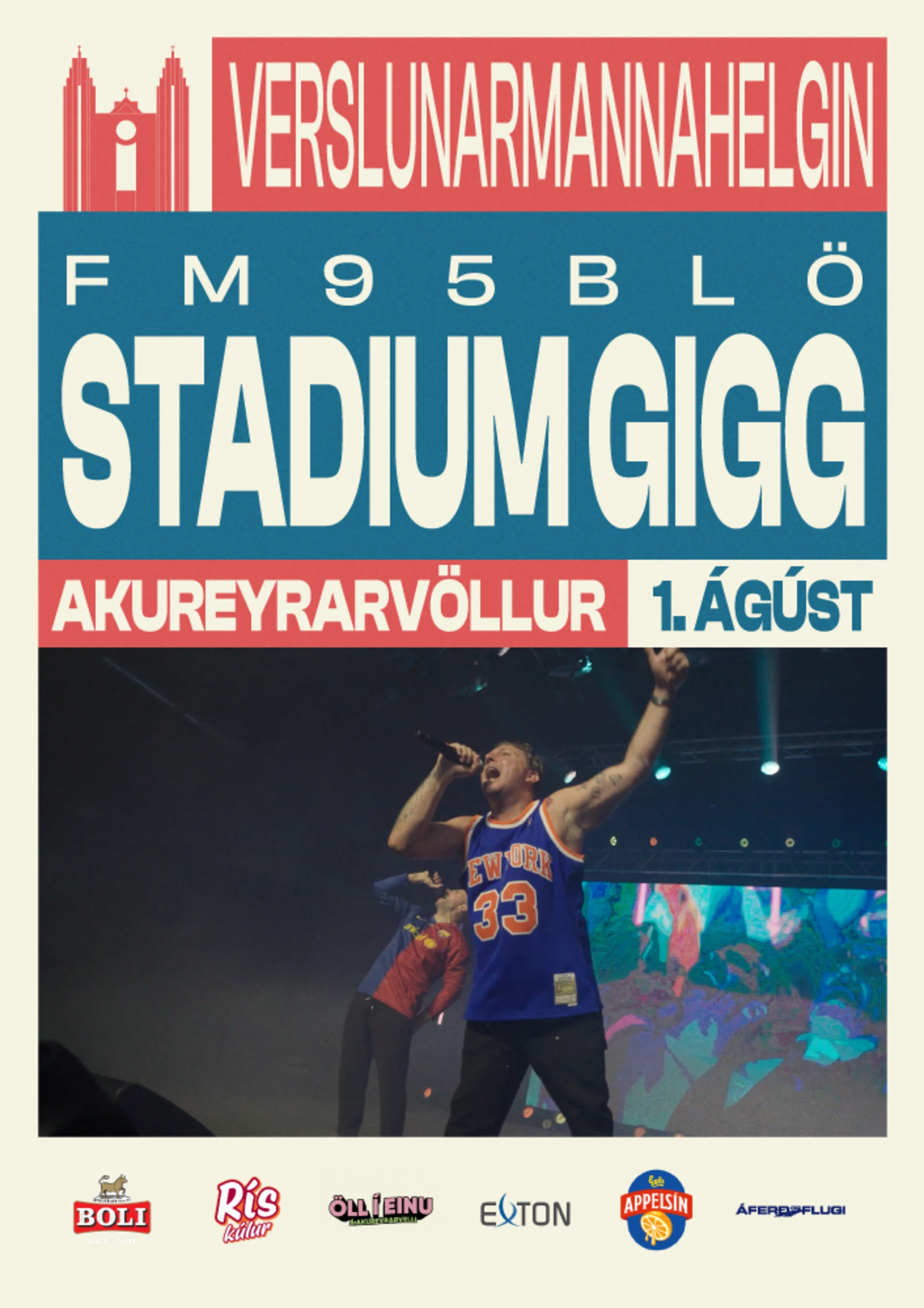 Fm95BLÖ Stadium um versló