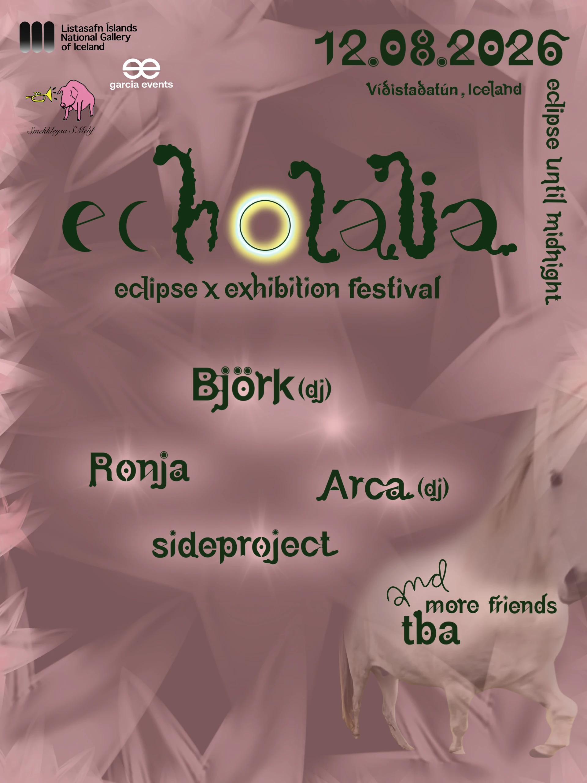 Echolalia - Sólmyrkvahátíð Bjarkar & Smekkleysu