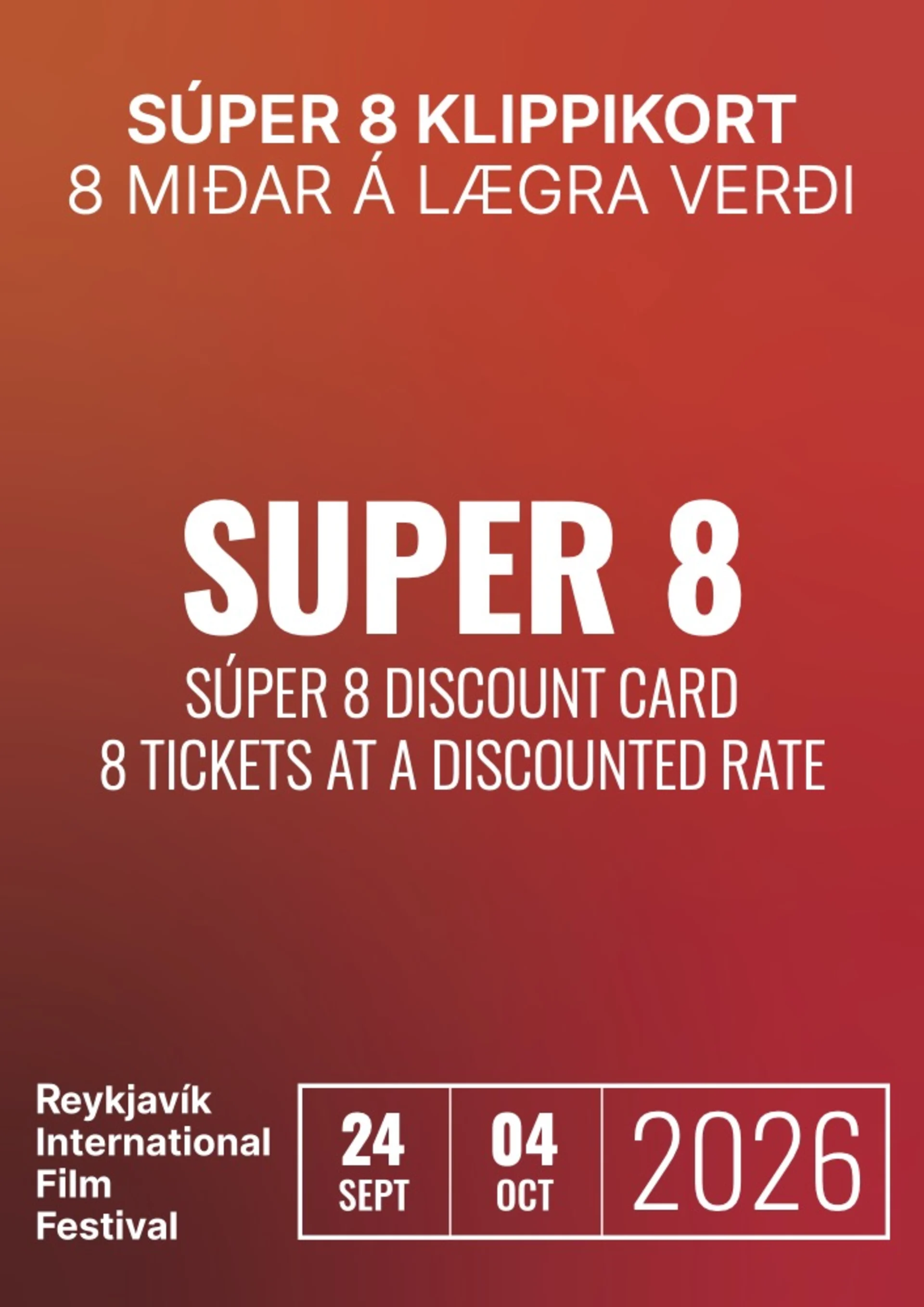 Súper 8 Klippikort