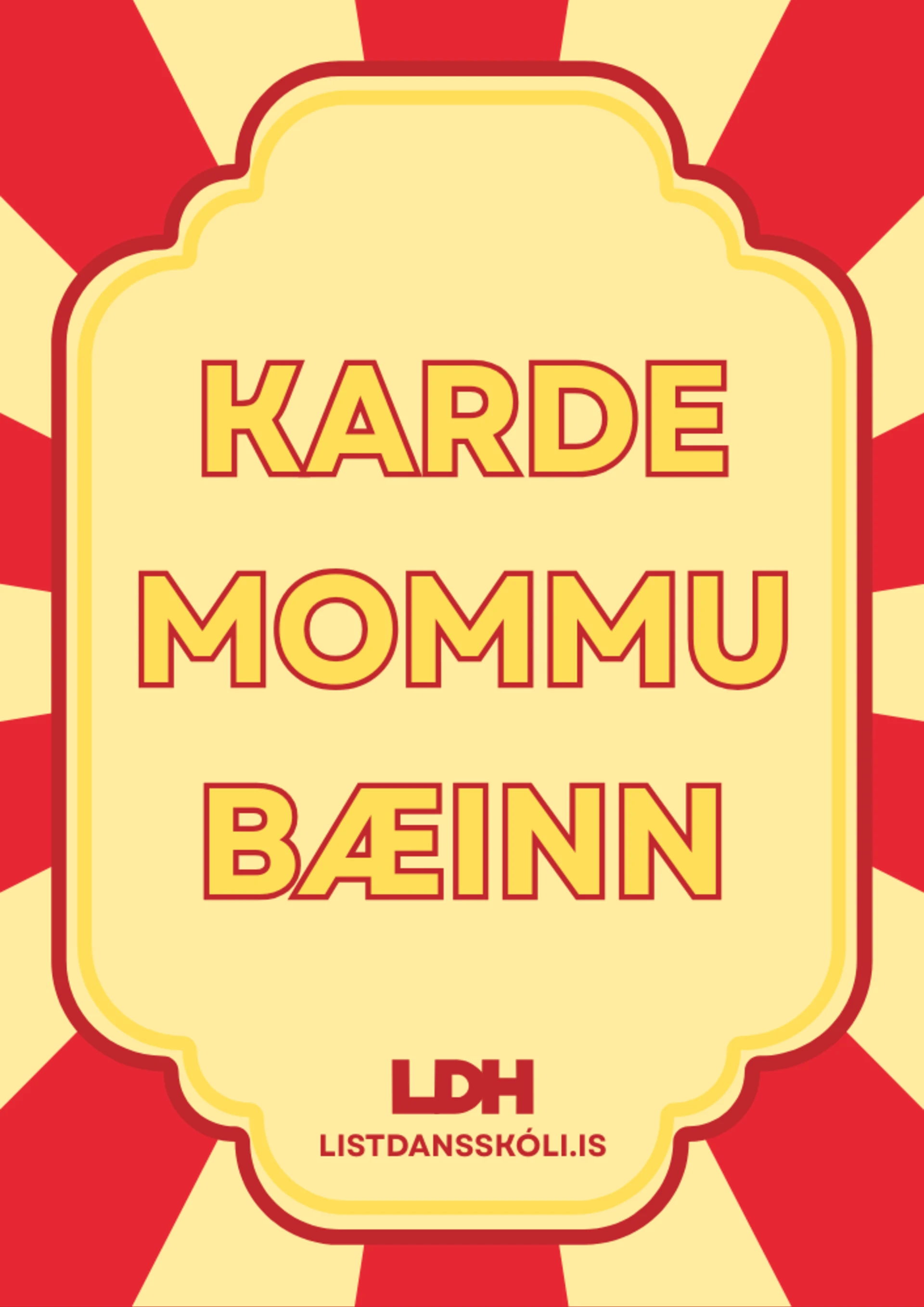 Kardemommubærinn - Listdansskóli Hafnarfjarðar