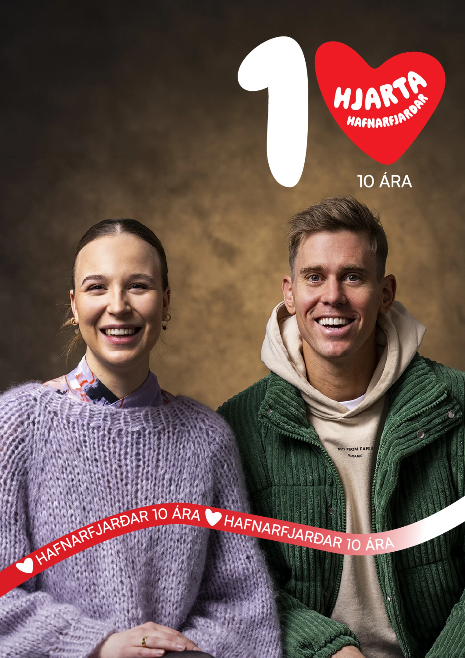 Jón Jónsson og GDRN í Hjarta Hafnarfjarðar