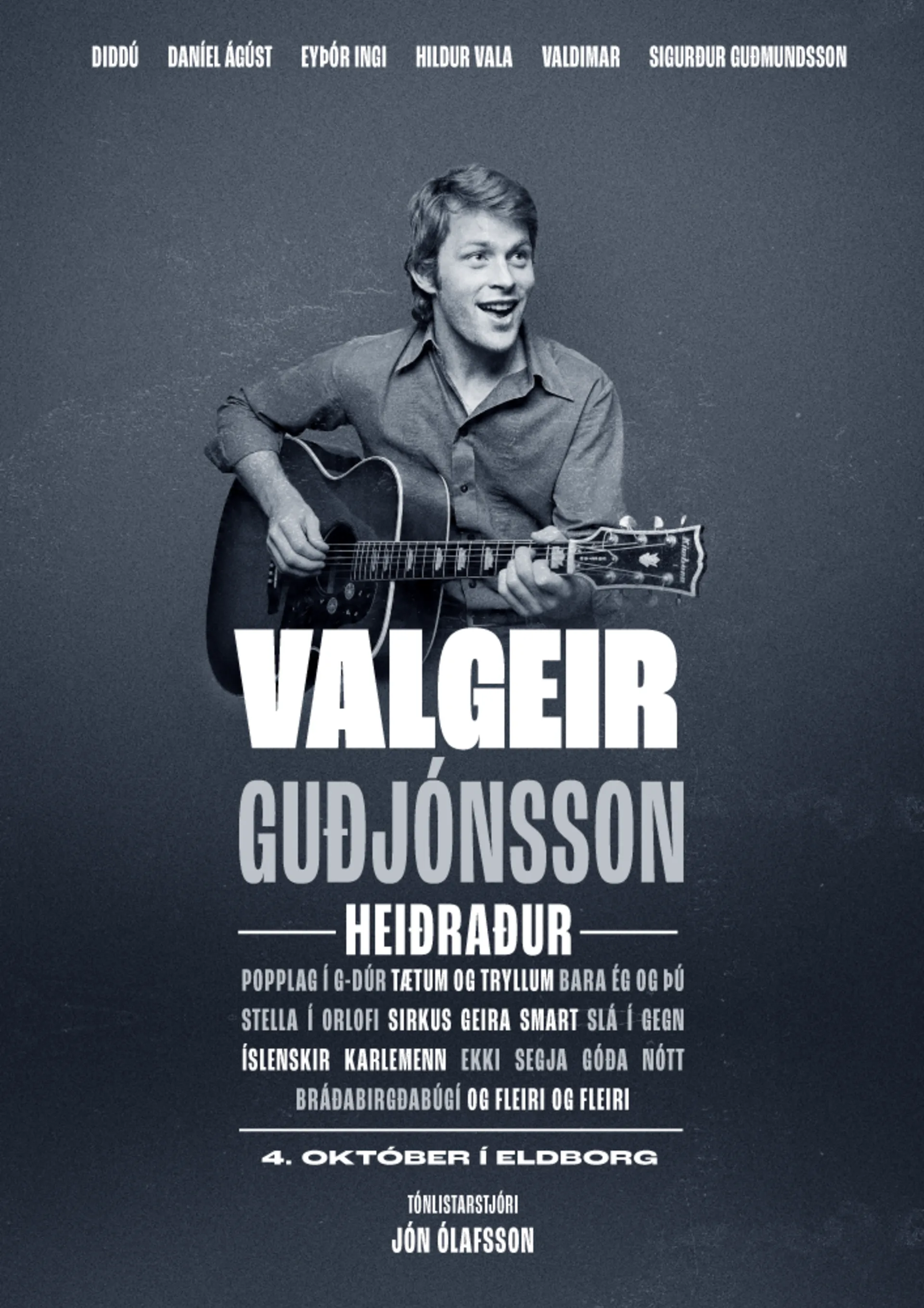Valgeir Guðjónsson heiðraður