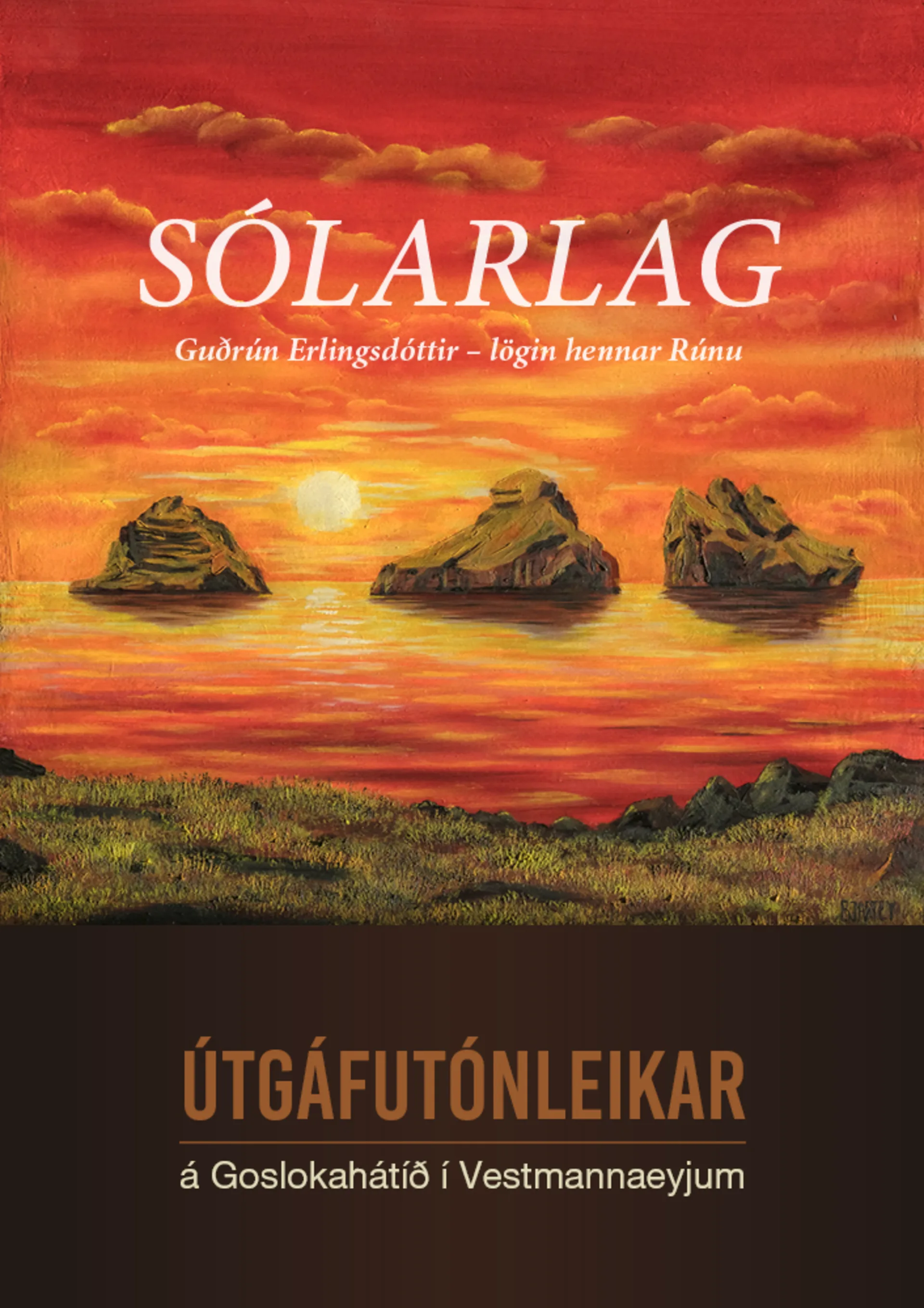 Sólarlag - lögin hennar Rúnu - Útgáfutónleikar