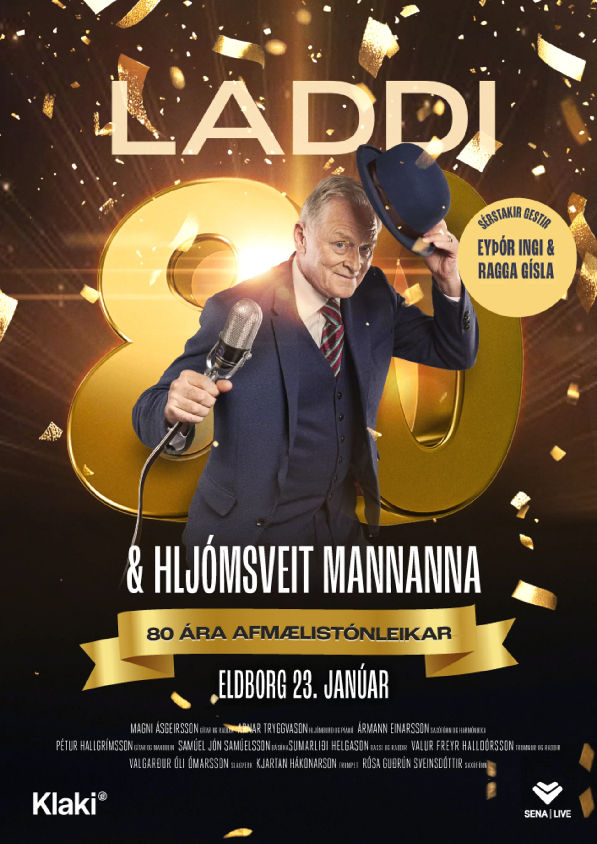 Laddi 80 í Eldborg