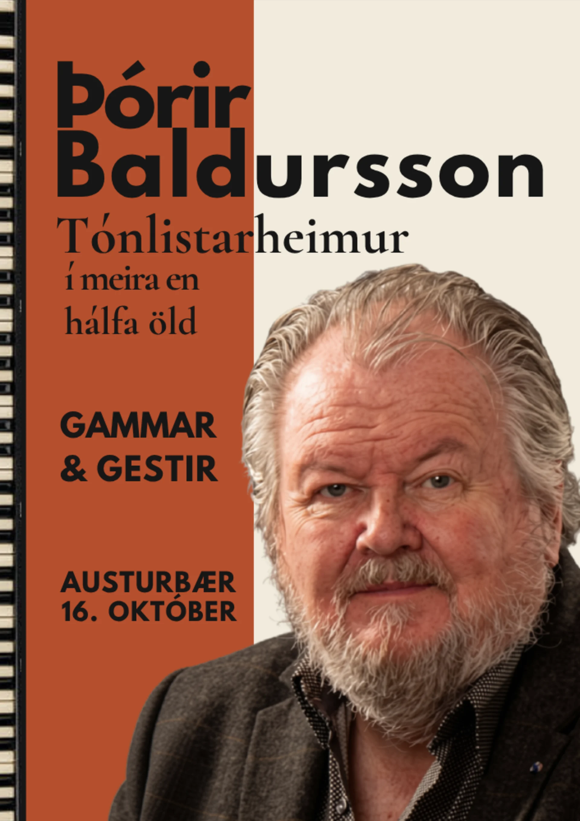 Þórir Baldursson - Tónlistarheimur í meir en hálfa öld - Gammar & gestir