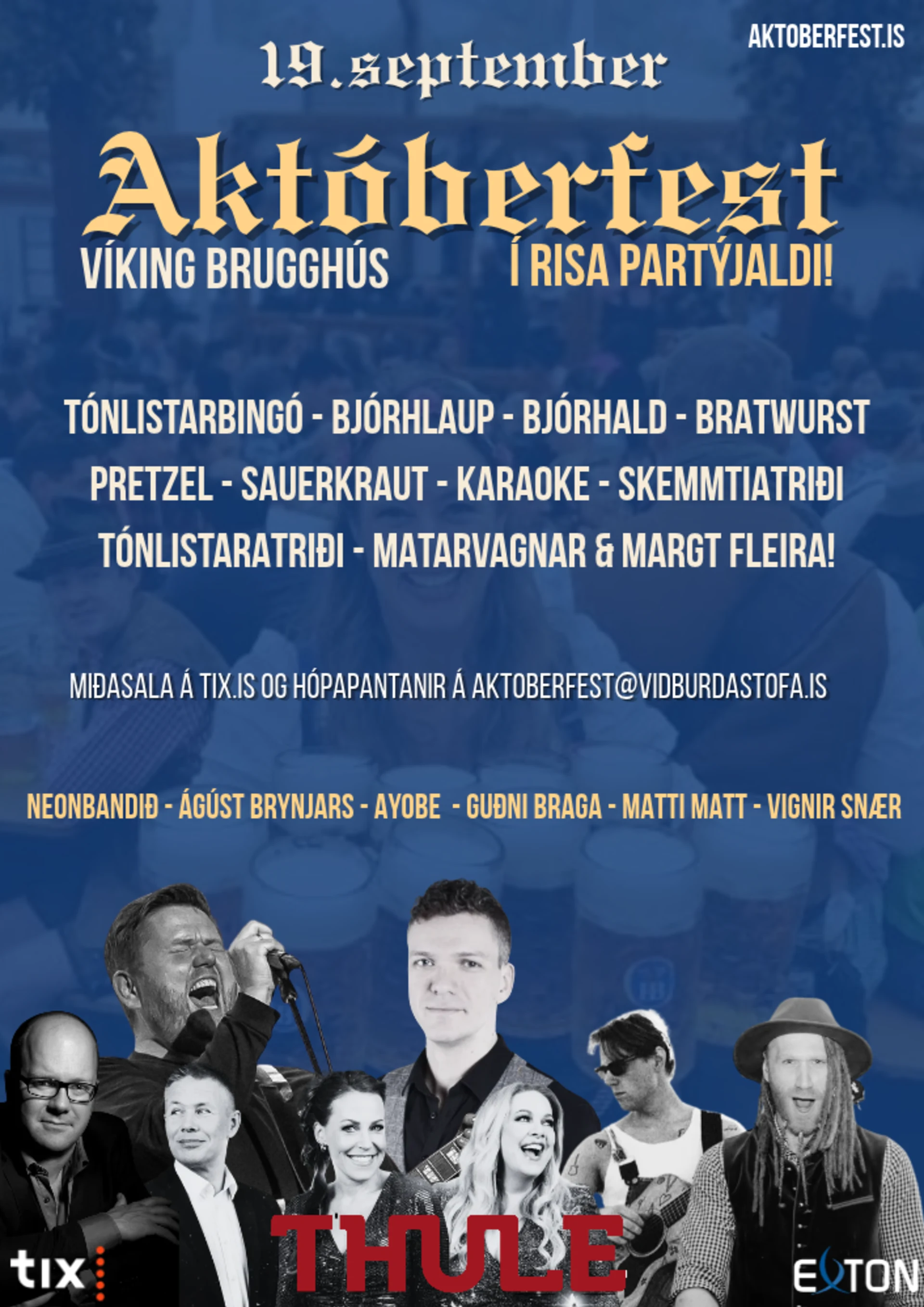 AKTÓBERFEST – OKTÓBERFEST AKUREYRAR