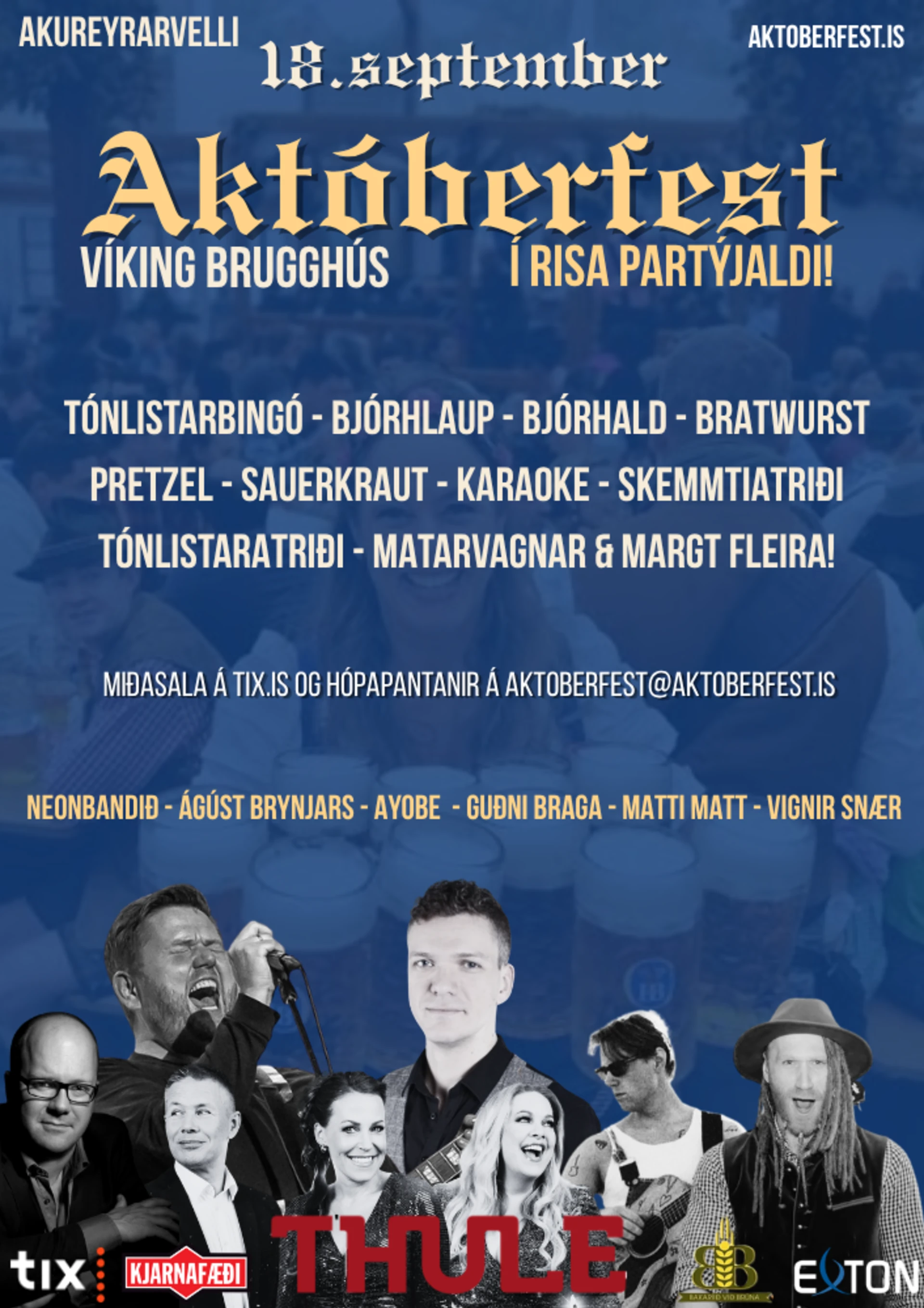 AKTÓBERFEST – OKTÓBERFEST AKUREYRAR