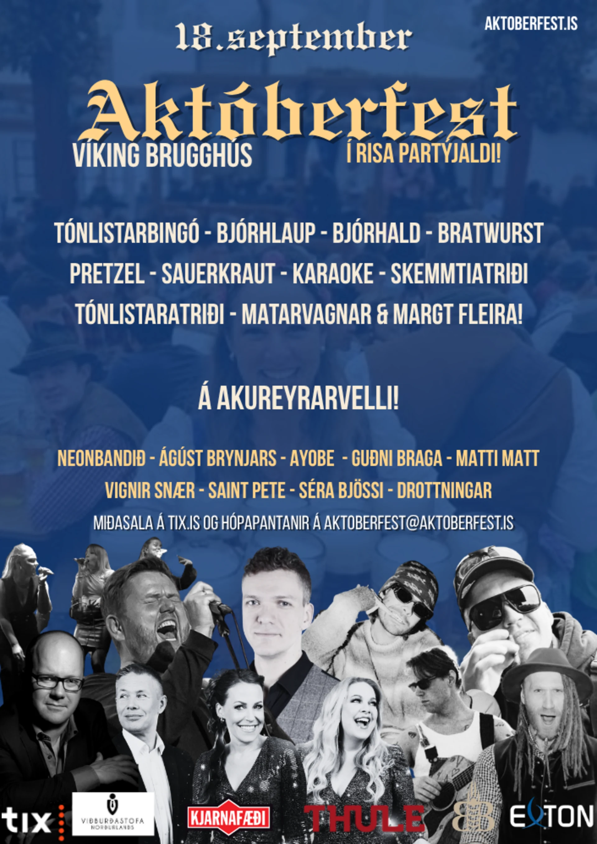 AKTÓBERFEST – OKTÓBERFEST AKUREYRAR