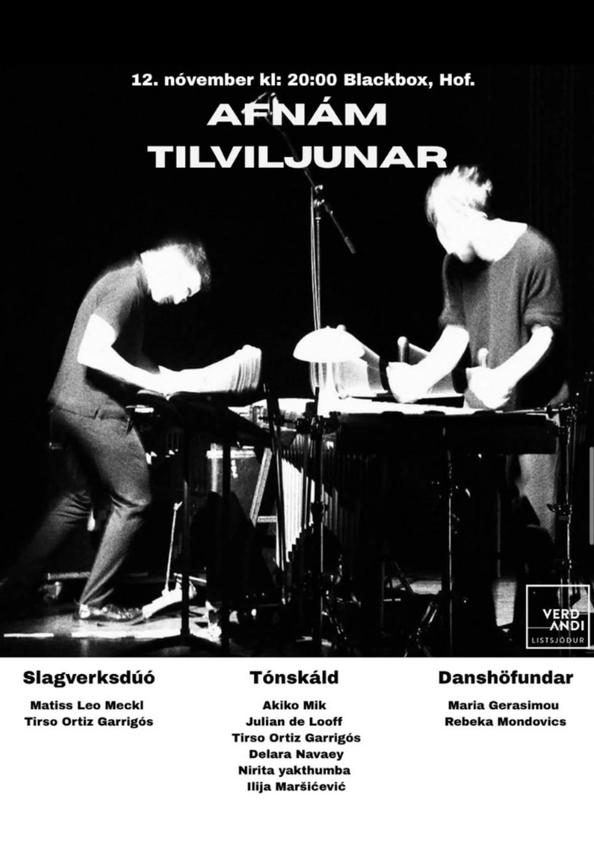 Afnám Tilviljunar - Abolishing Chance