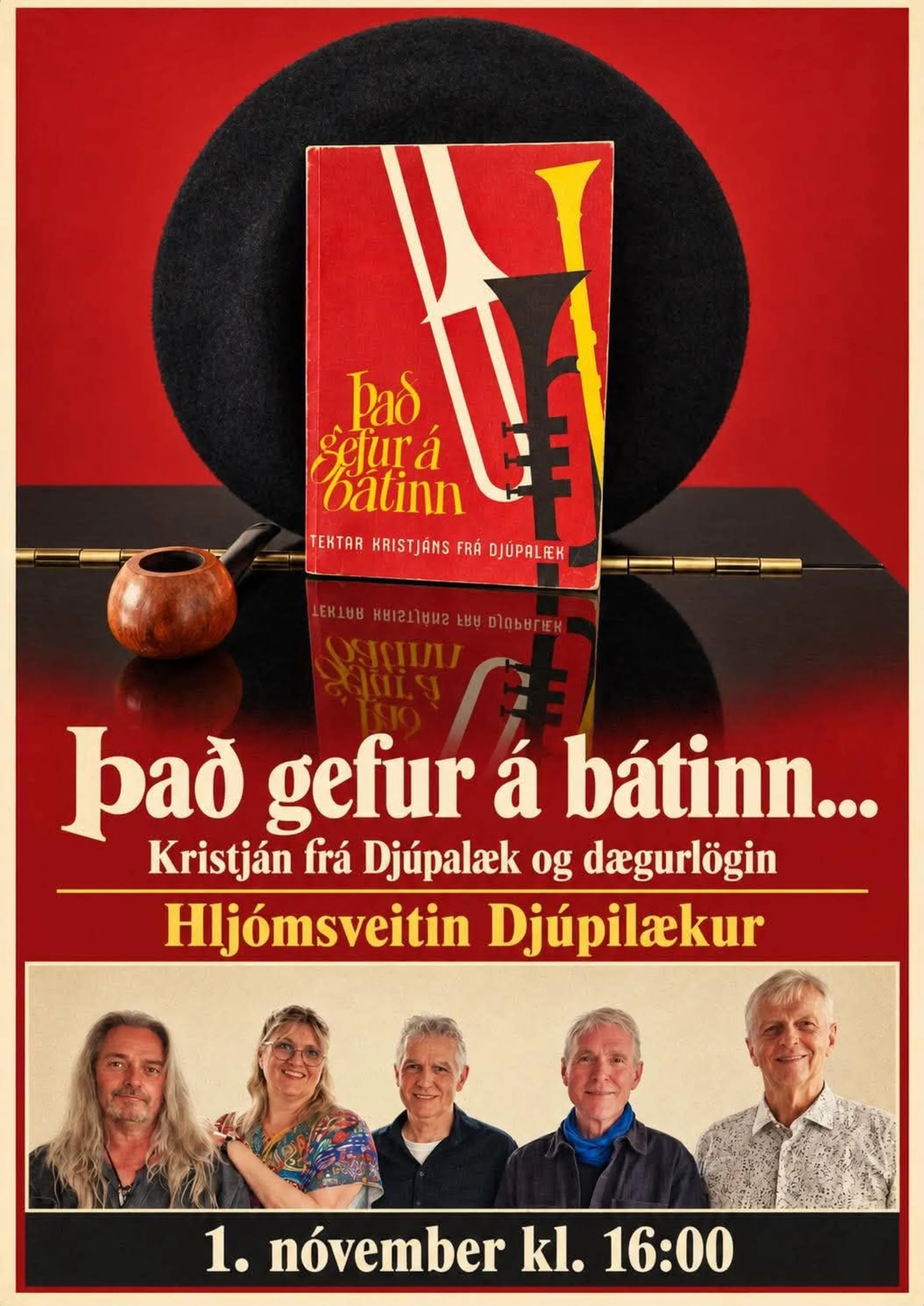 ,,Það gefur á bátinn…” Endurfundir við dægurlagatexta Kristjáns frá Djúpalæk