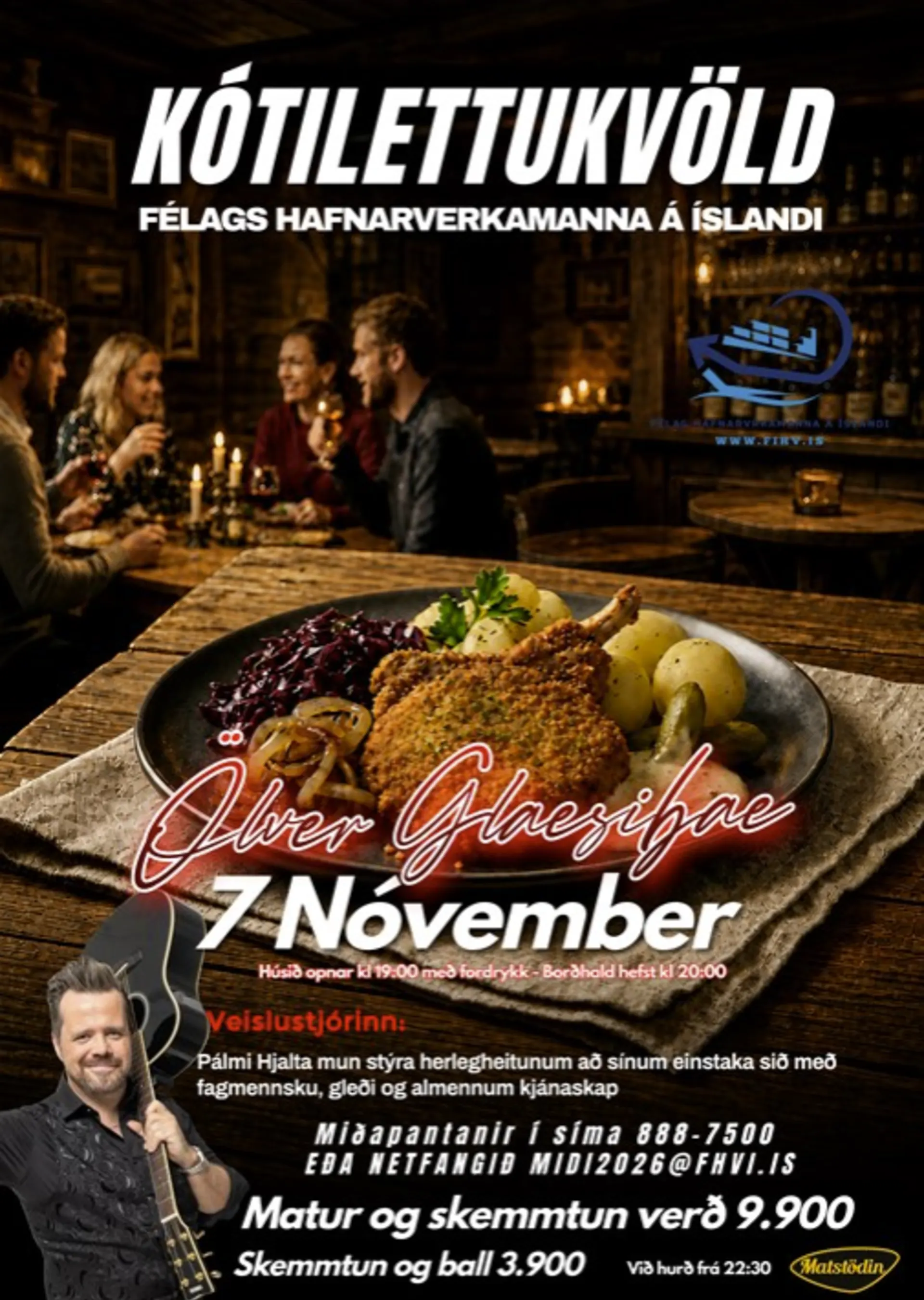 Kótelettukvöld Hafnarverkamanna