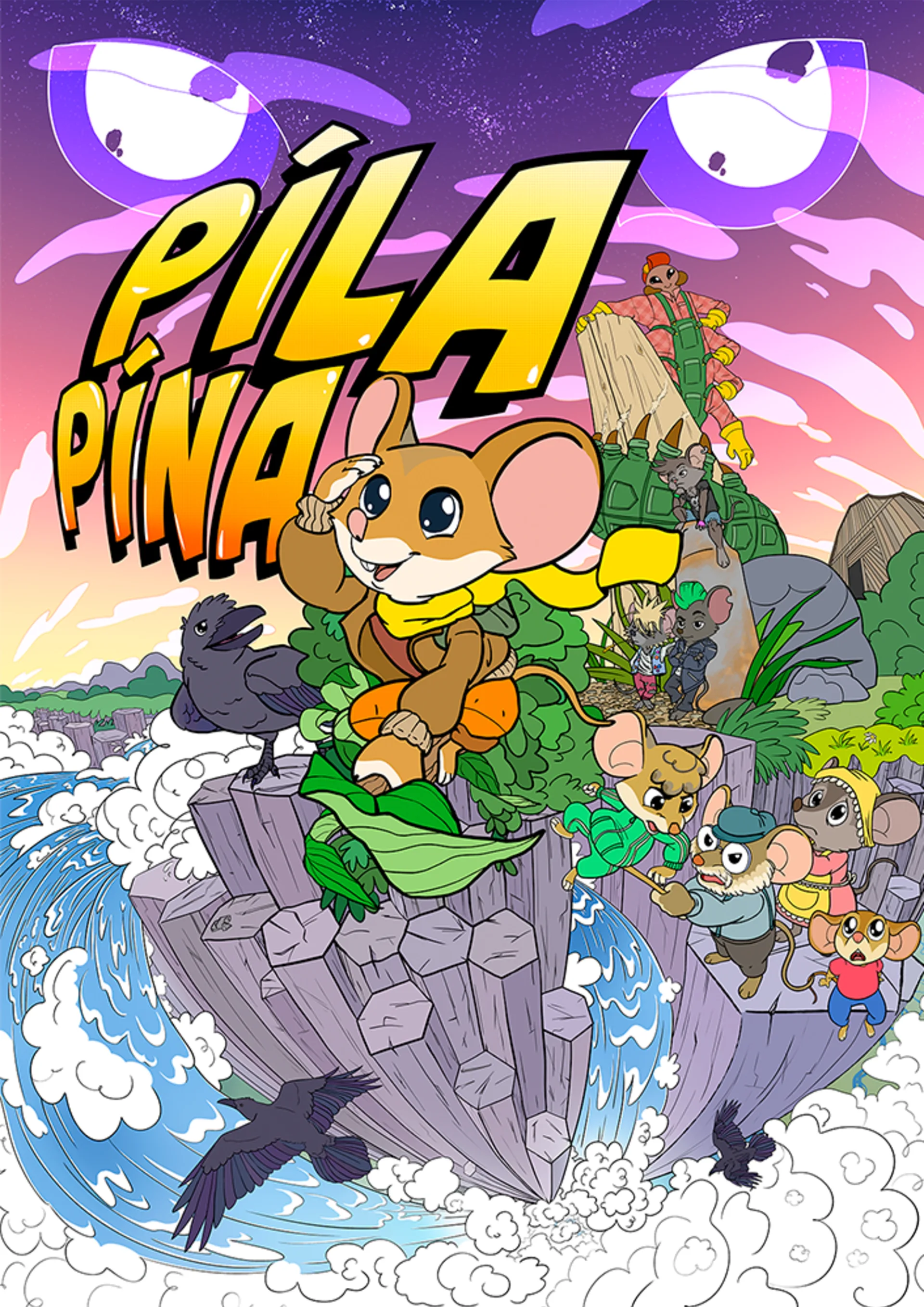 Píla pína