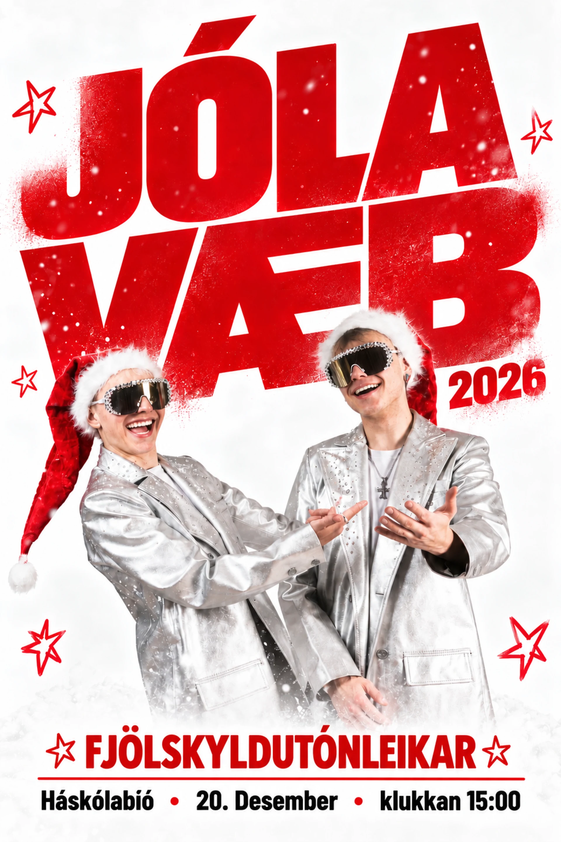 JÓLAVÆB 2026 - FJÖLSKYLDUTÓNLEIKAR