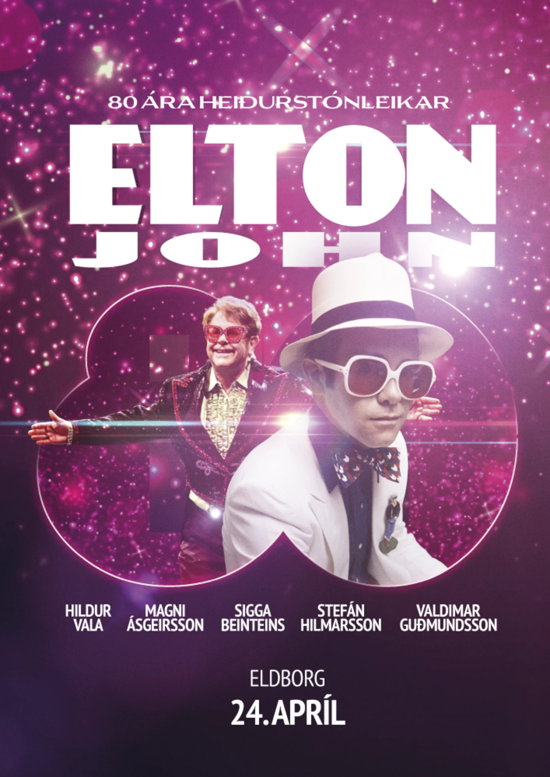 Sir Elton John 80 ára heiðurstónleikar