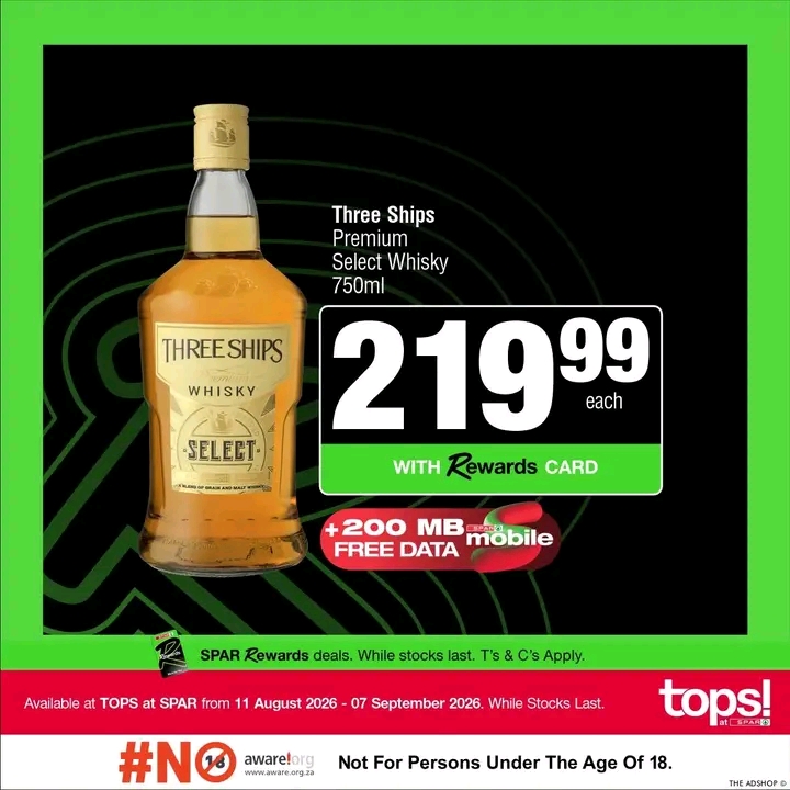 Spar Tops Special