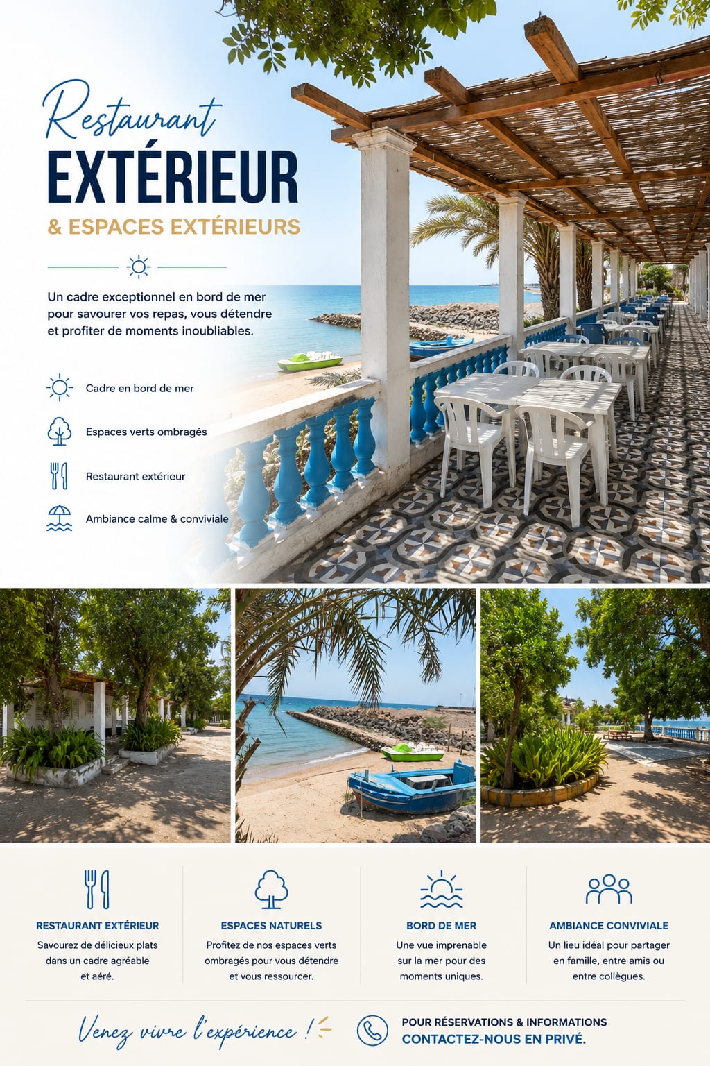 Le Golfe : hôtel-restaurant les pieds dans l'eau
