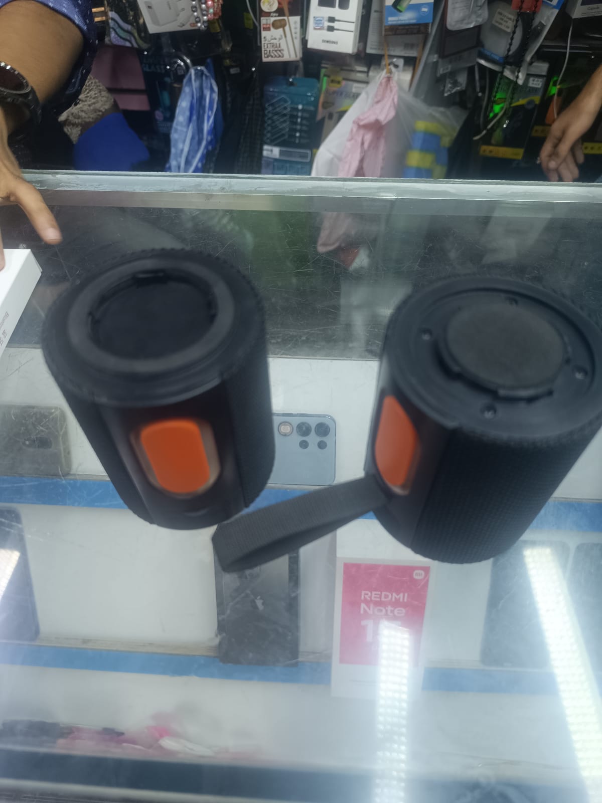 Enceinte Bluetooth portable HM-843 étanche avec LED