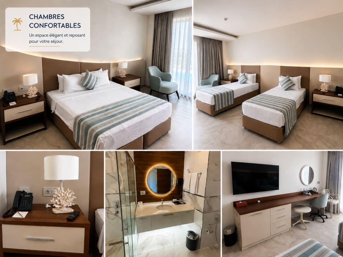 Gadileh Resort Hotel : offre spéciale bord de mer, repas inclus