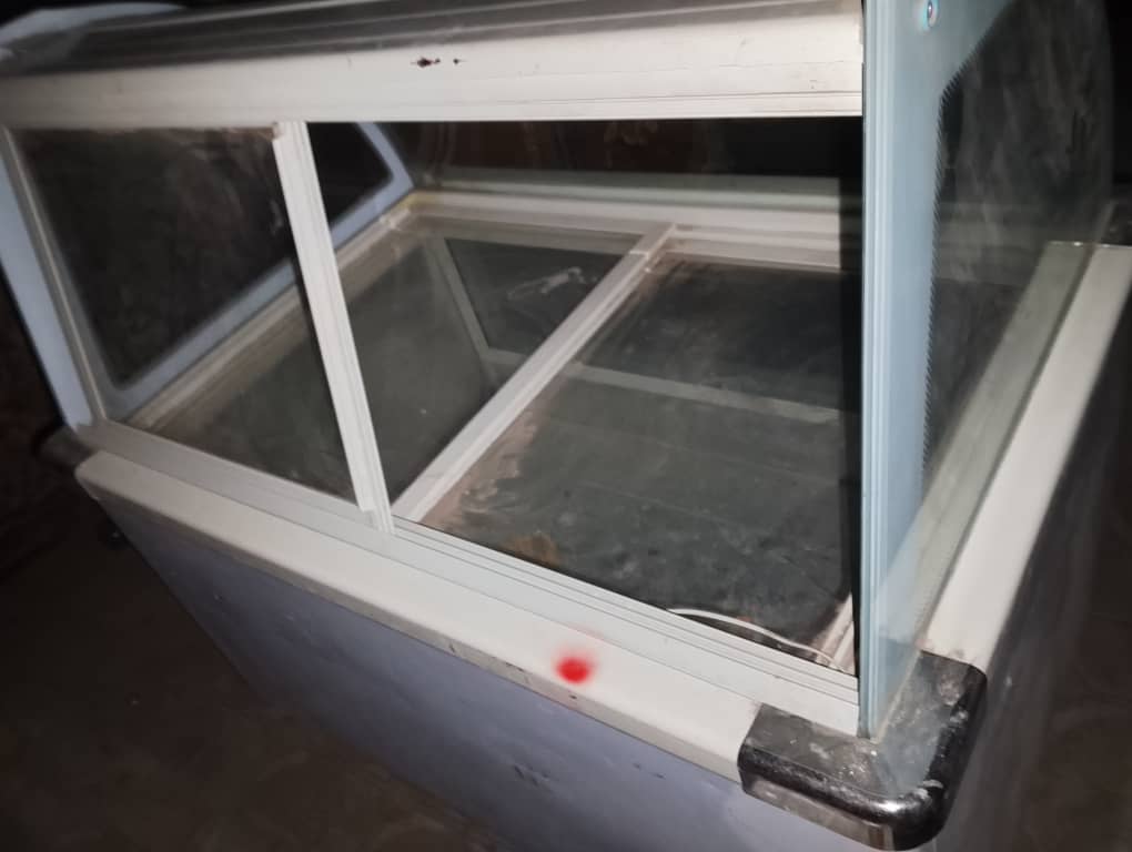 Congélateur vitrine blanc à vendre