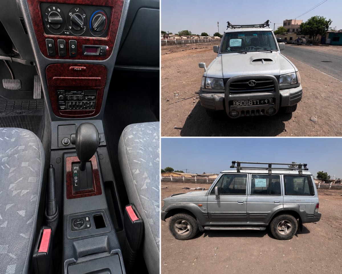 Hyundai Galloper II automatique, 150 000 km, bon état