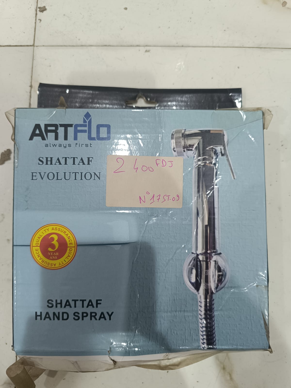 Douchette WC Shattaf Evolution Artflo neuve