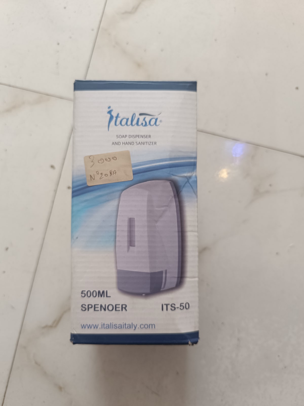 Distributeur de savon Italisa 500ml, neuf en boîte