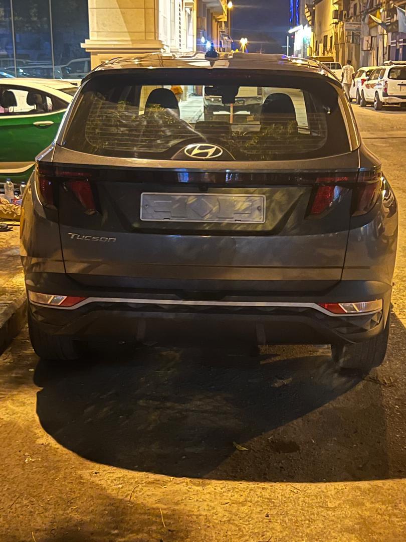 Hyundai Tucson noire, look moderne et élégant