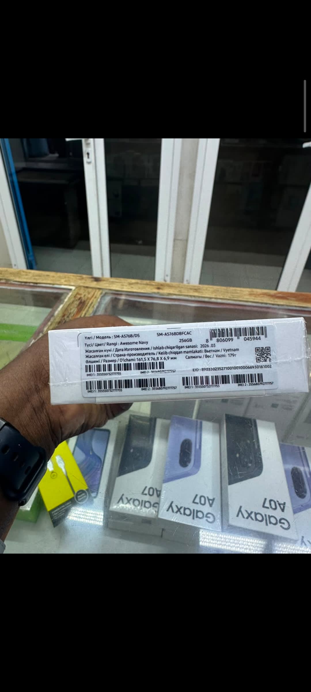 Samsung Galaxy A57 5G neuf, 8/256 Go scellé